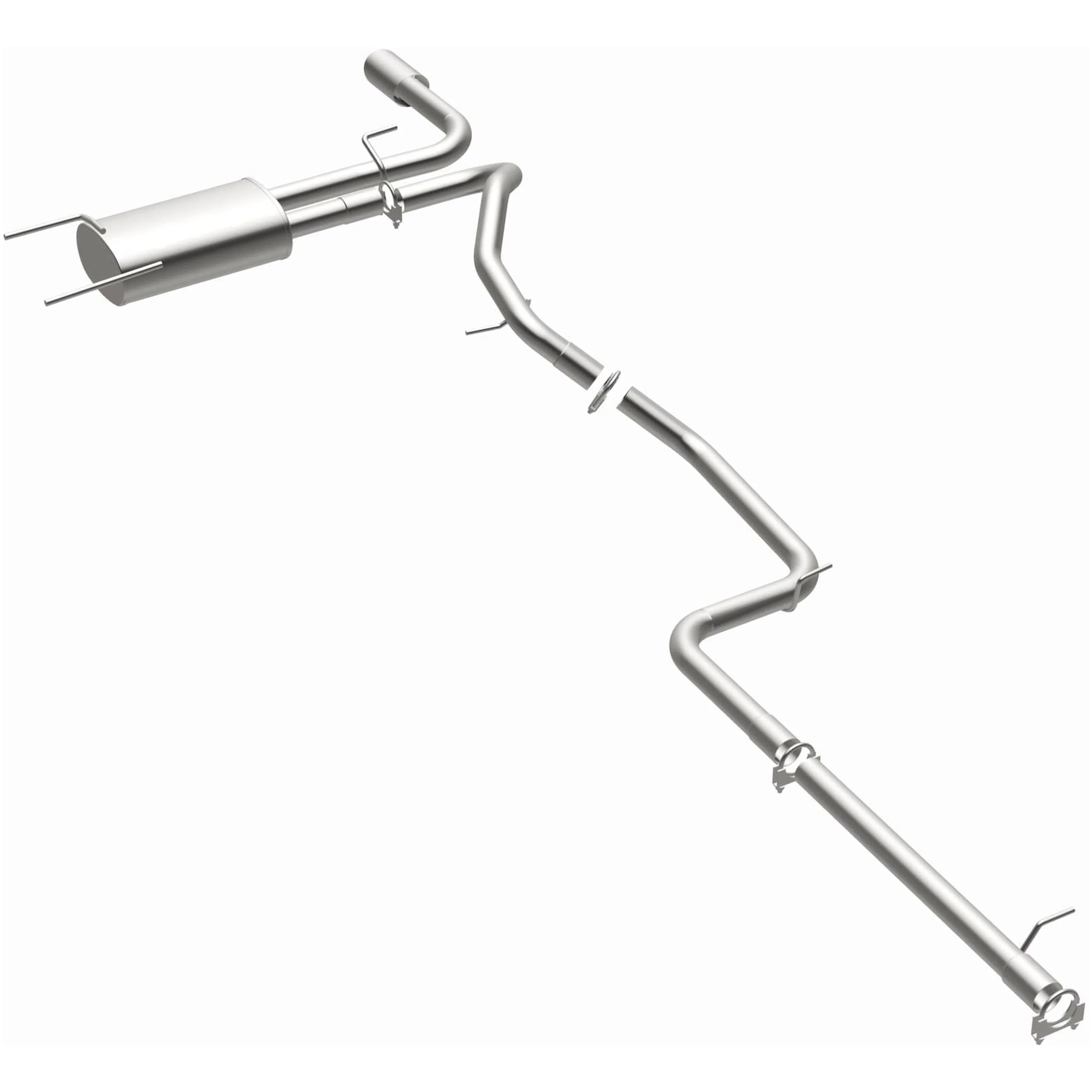 BRExhaust 2010-2013 Mazda 3 2.0L Direct-Fit Exhaust System Kit 106-0430 - Image 2