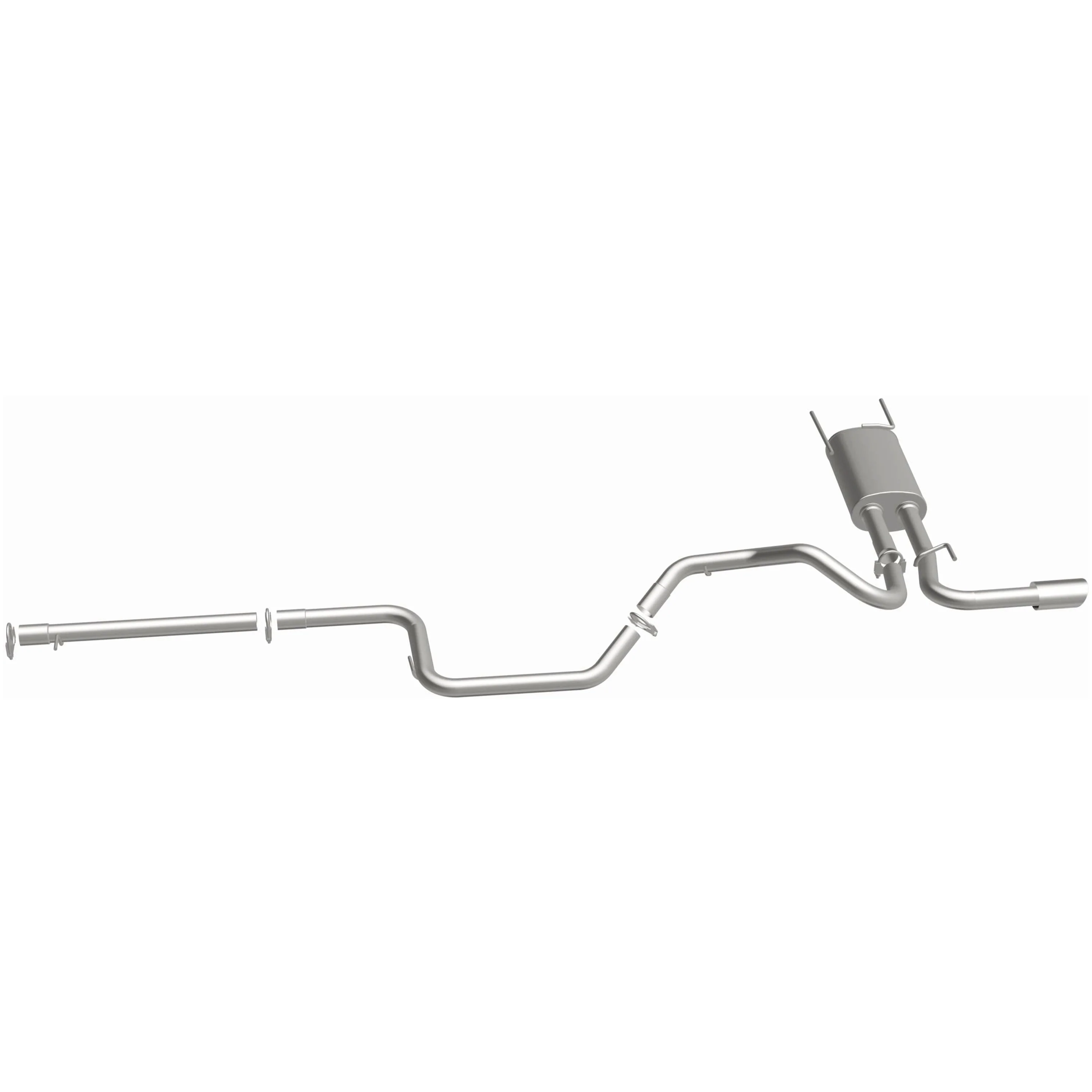BRExhaust 2010-2013 Mazda 3 2.0L Direct-Fit Exhaust System Kit 106-0430 - Image 5