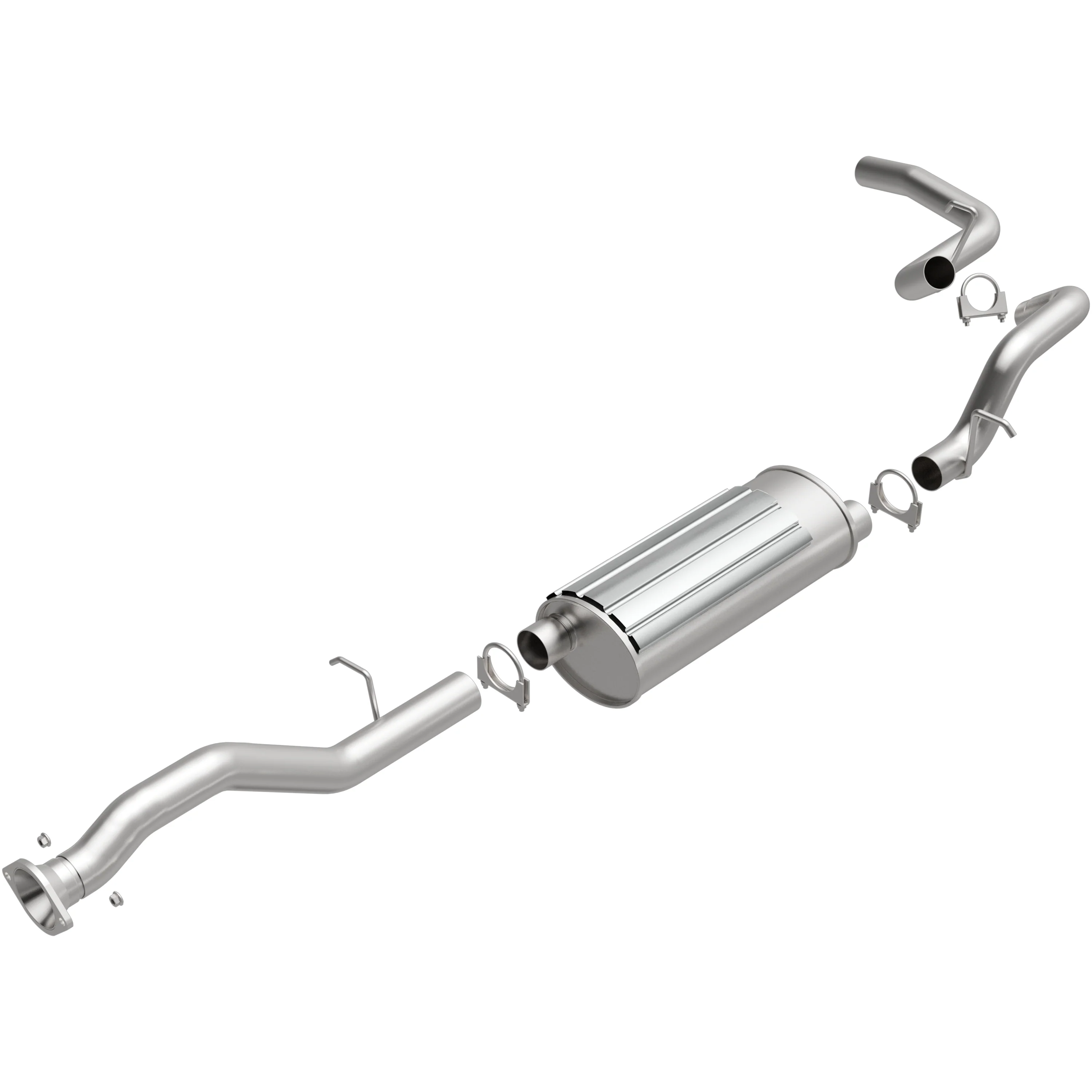BRExhaust 1995 Chevrolet Tahoe 5.7L | 1995 GMC Yukon 5.7L Direct-Fit Exhaust System Kit 106-0433 - Image 2