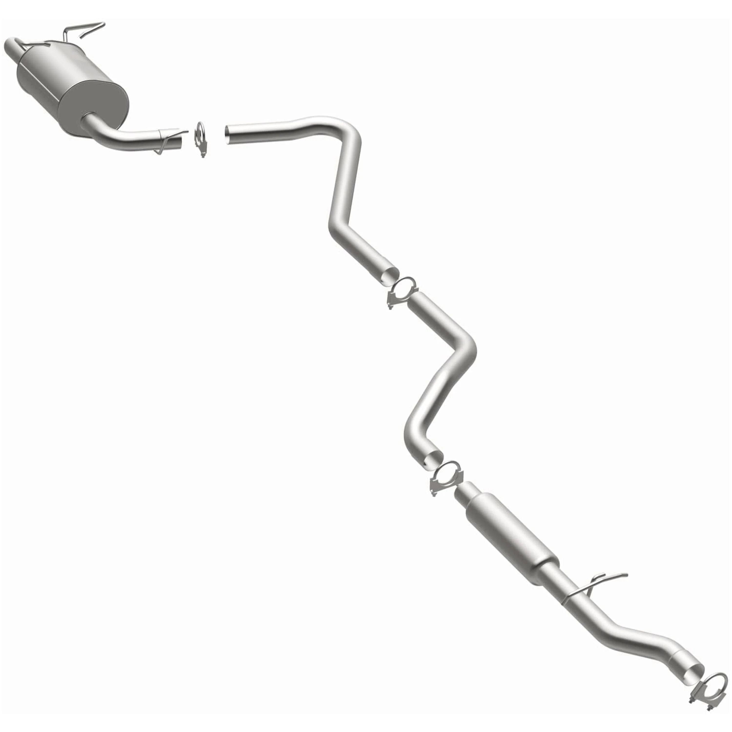 BRExhaust 2009-2018 Dodge Journey 2.4L Direct-Fit Exhaust System Kit 106-0443 - Image 2