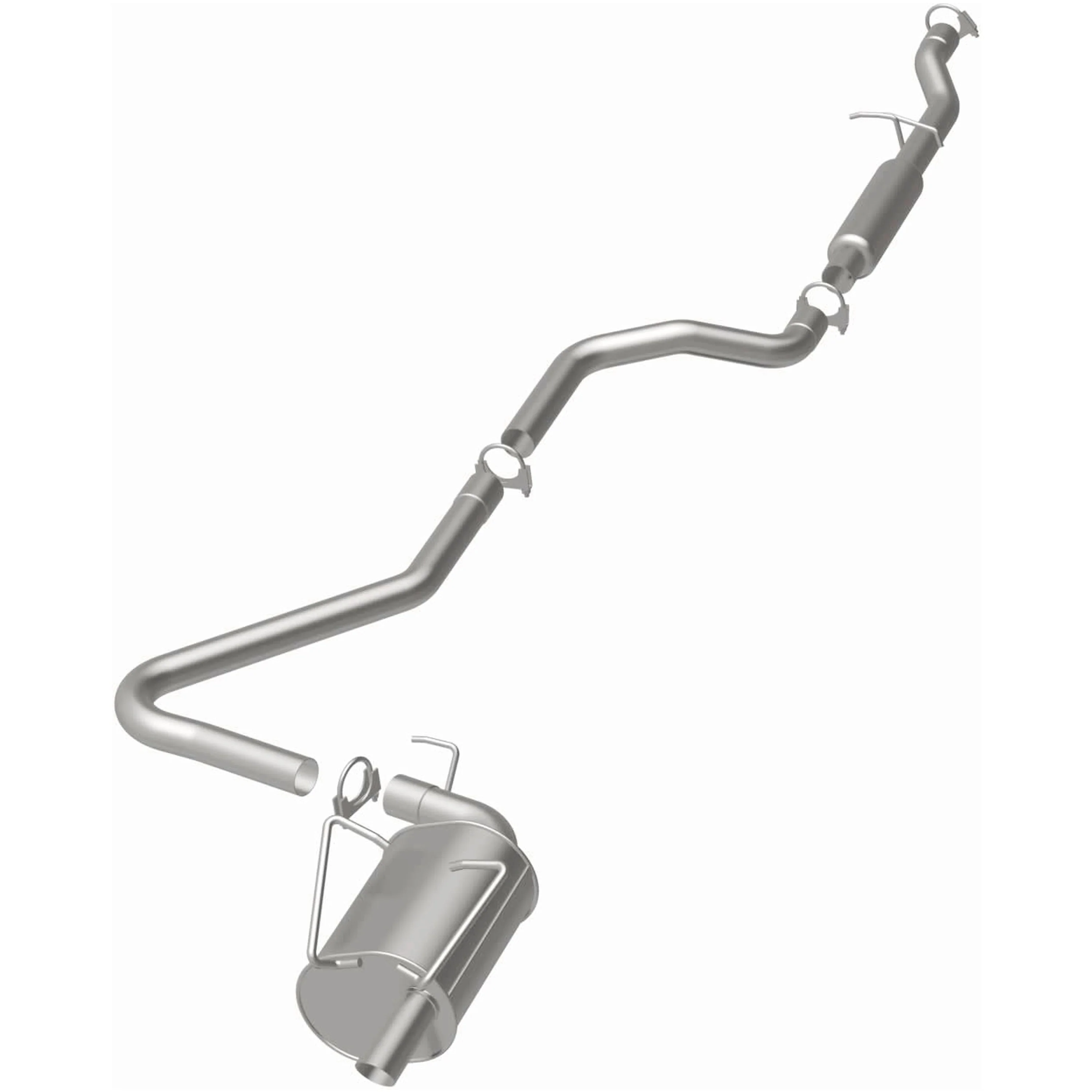 BRExhaust 2009-2018 Dodge Journey 2.4L Direct-Fit Exhaust System Kit 106-0443 - Image 3