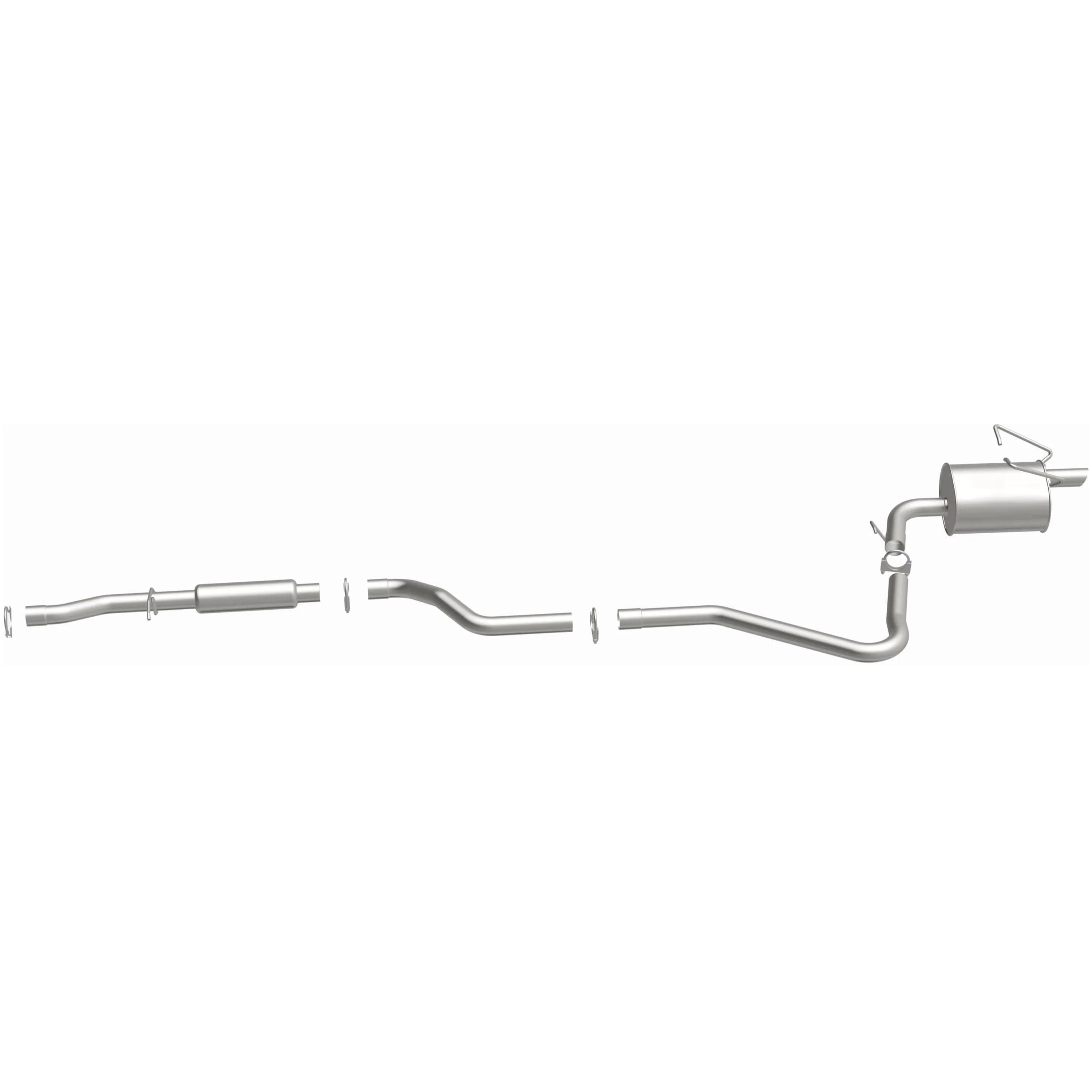 BRExhaust 2009-2018 Dodge Journey 2.4L Direct-Fit Exhaust System Kit 106-0443 - Image 5