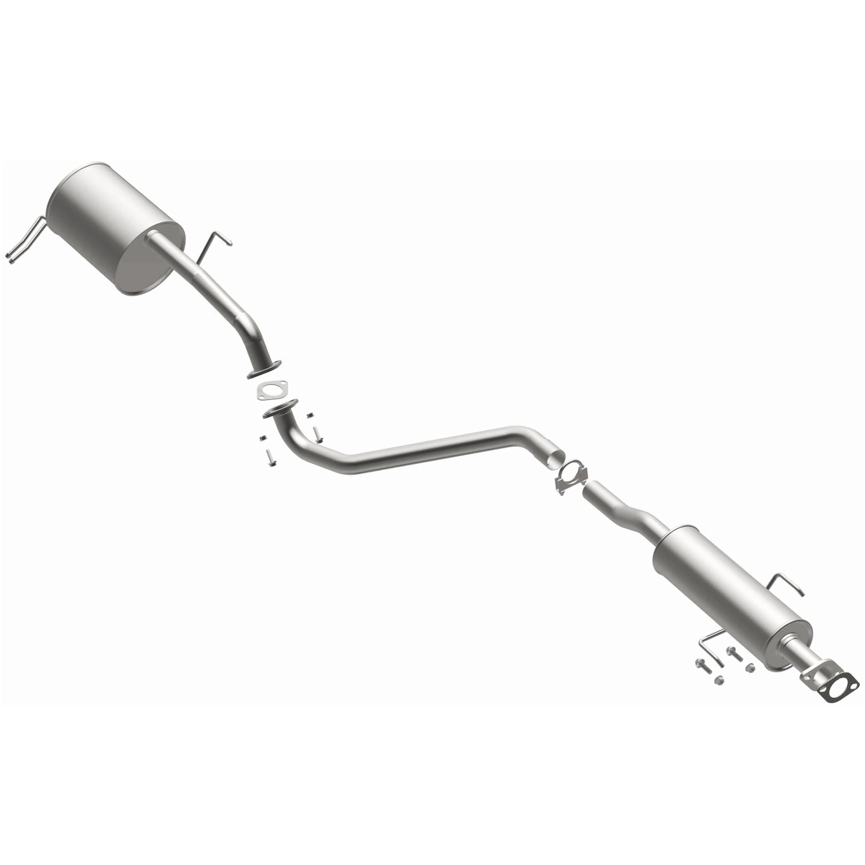 BRExhaust 2011-2013 Kia Forte 2.0L Direct-Fit Exhaust System Kit 106-0448 - Image 2