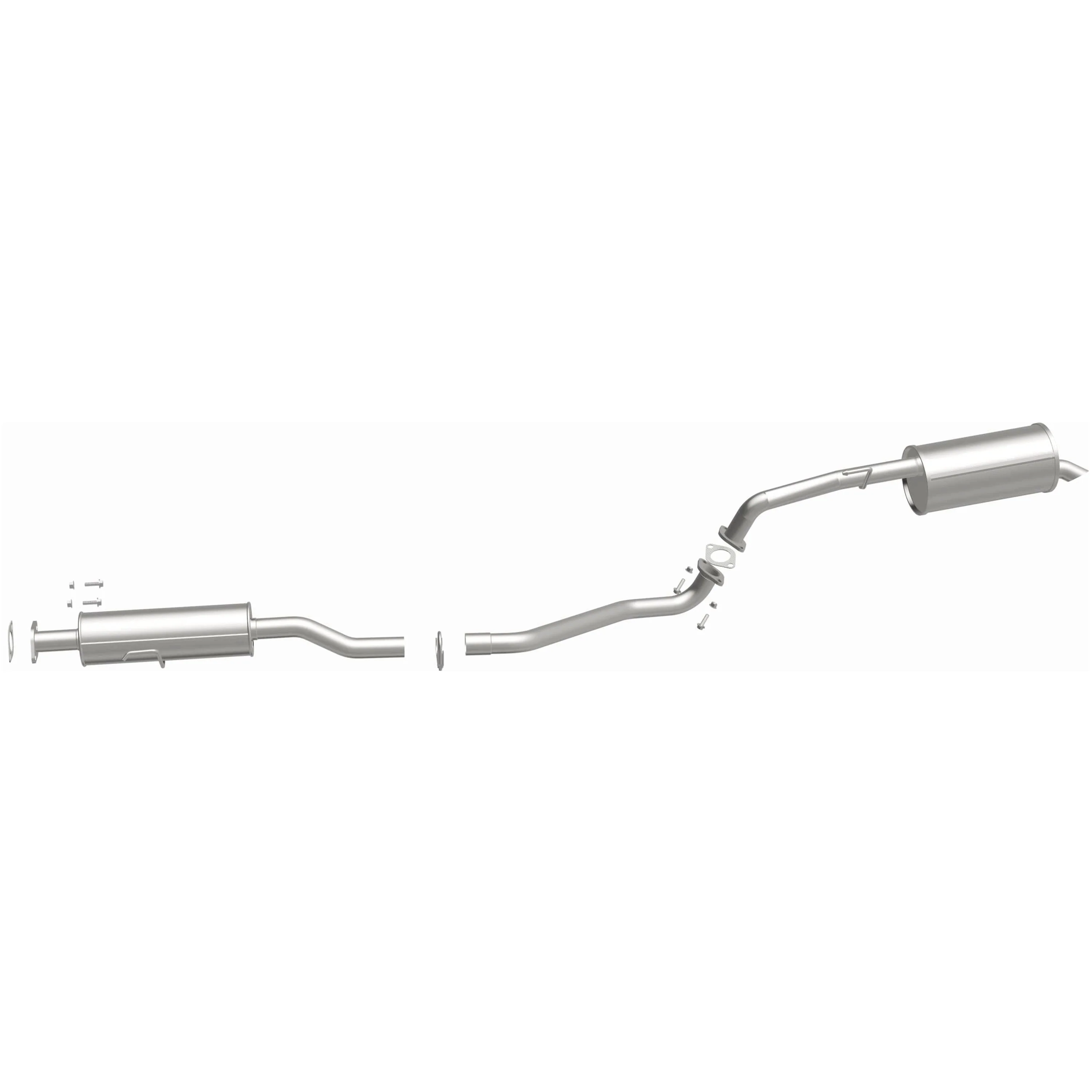 BRExhaust 2011-2013 Kia Forte 2.0L Direct-Fit Exhaust System Kit 106-0448 - Image 5