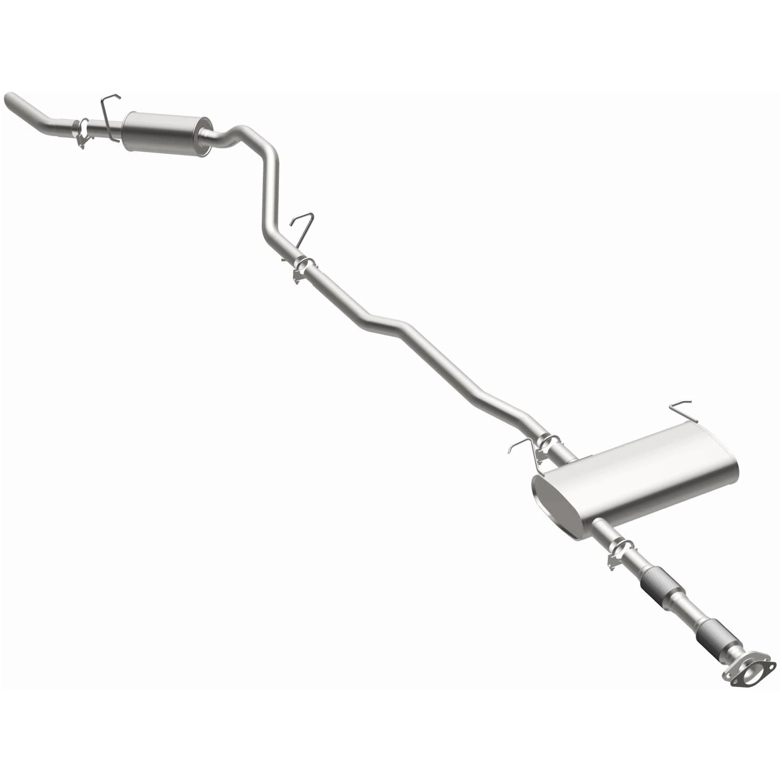 BRExhaust 1999-2000 Ford Windstar 3.0L | 1999-2003 Ford Windstar 3.8L Direct-Fit Exhaust System Kit 106-0452 - Image 2