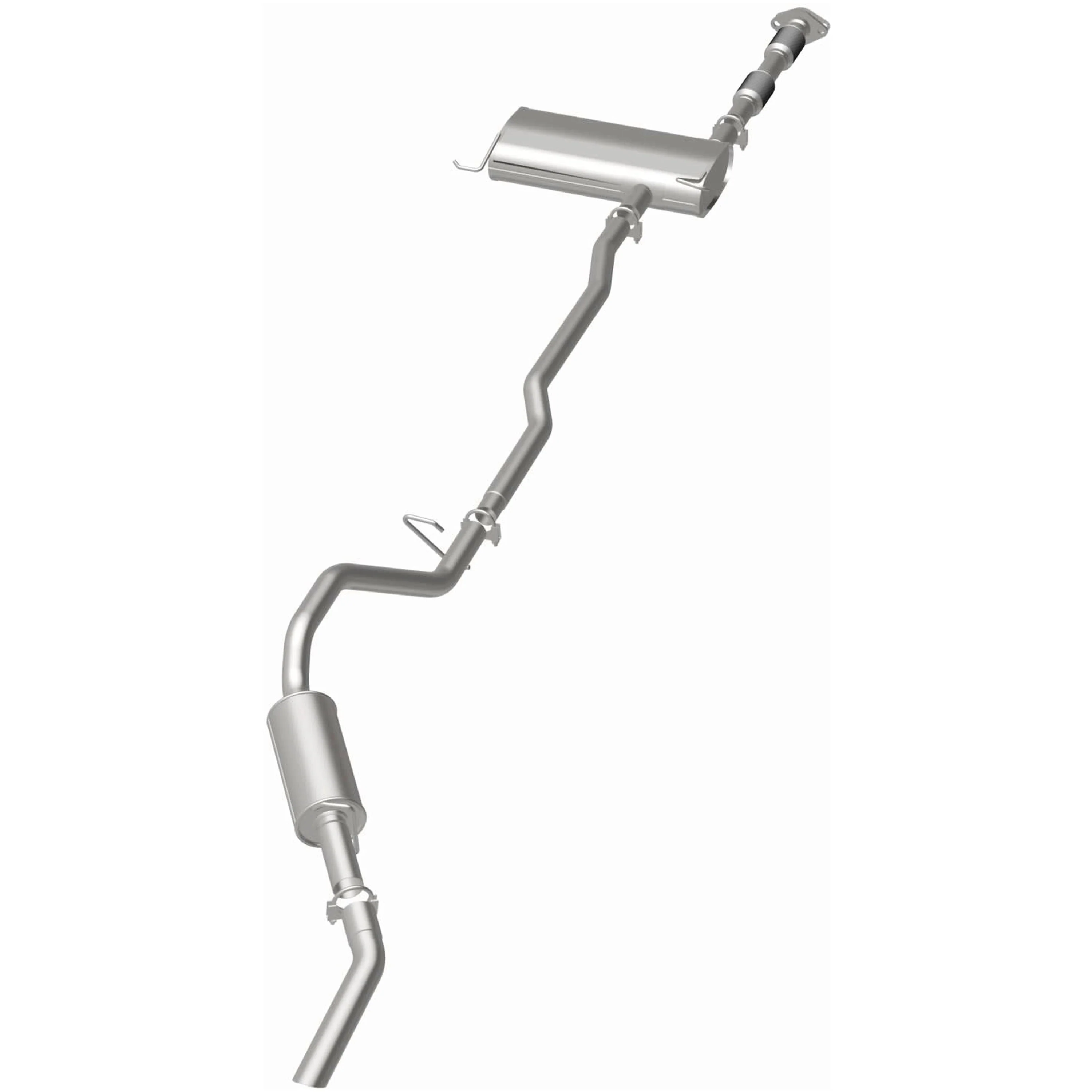 BRExhaust 1999-2000 Ford Windstar 3.0L | 1999-2003 Ford Windstar 3.8L Direct-Fit Exhaust System Kit 106-0452 - Image 3