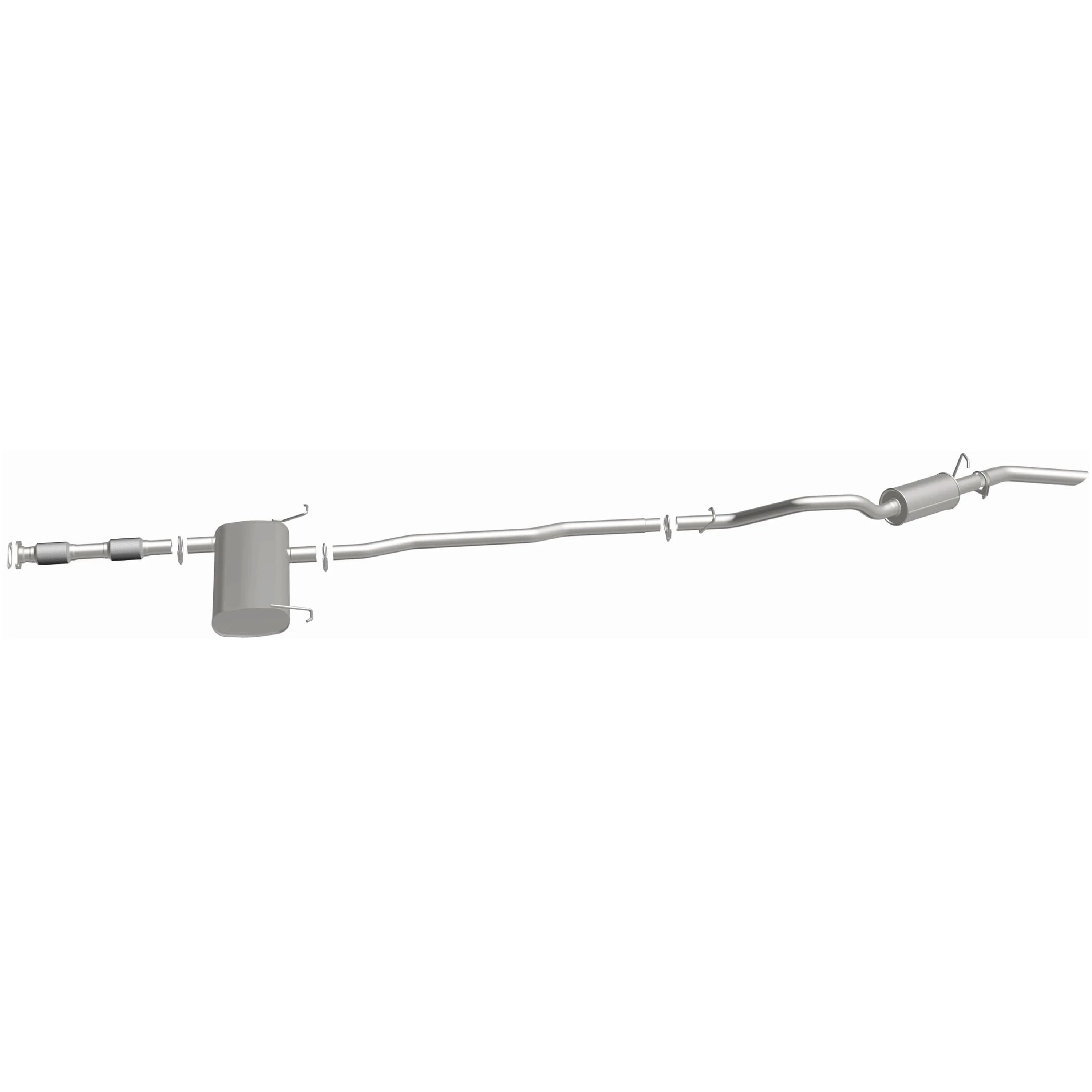 BRExhaust 1999-2000 Ford Windstar 3.0L | 1999-2003 Ford Windstar 3.8L Direct-Fit Exhaust System Kit 106-0452 - Image 5