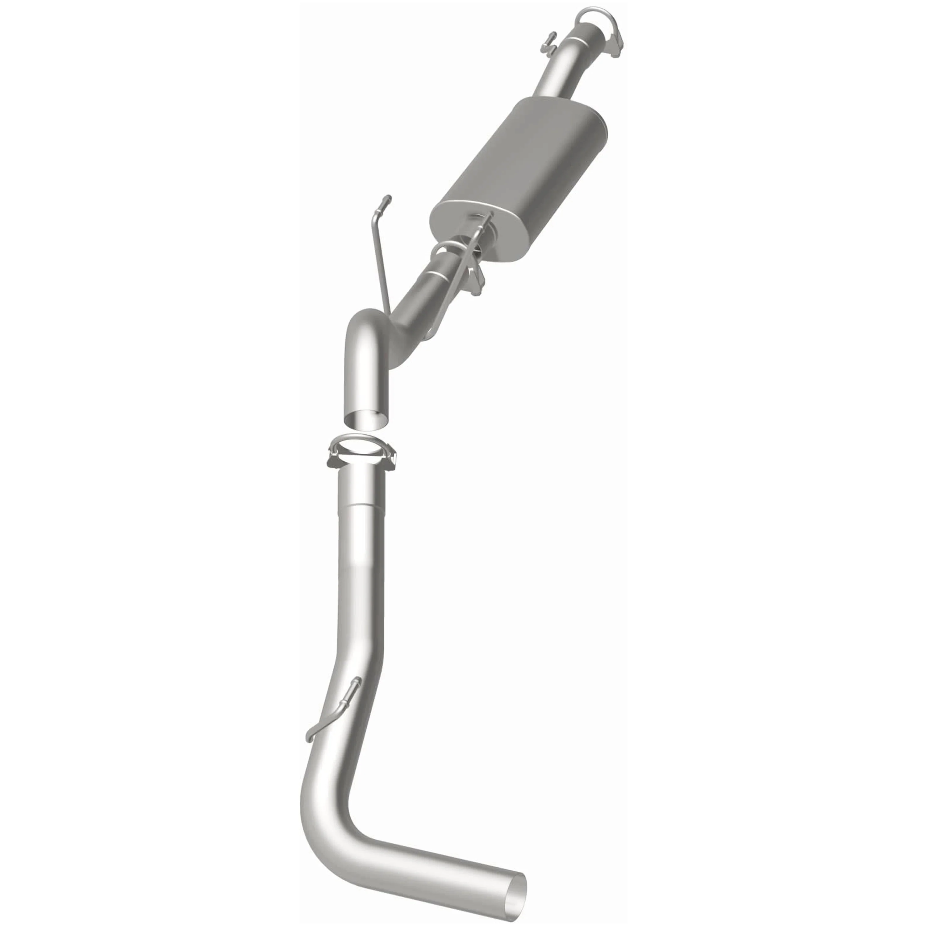 BRExhaust 2006-2007 Dodge Ram 1500 5.7L Direct-Fit Exhaust System Kit 106-0454 - Image 3