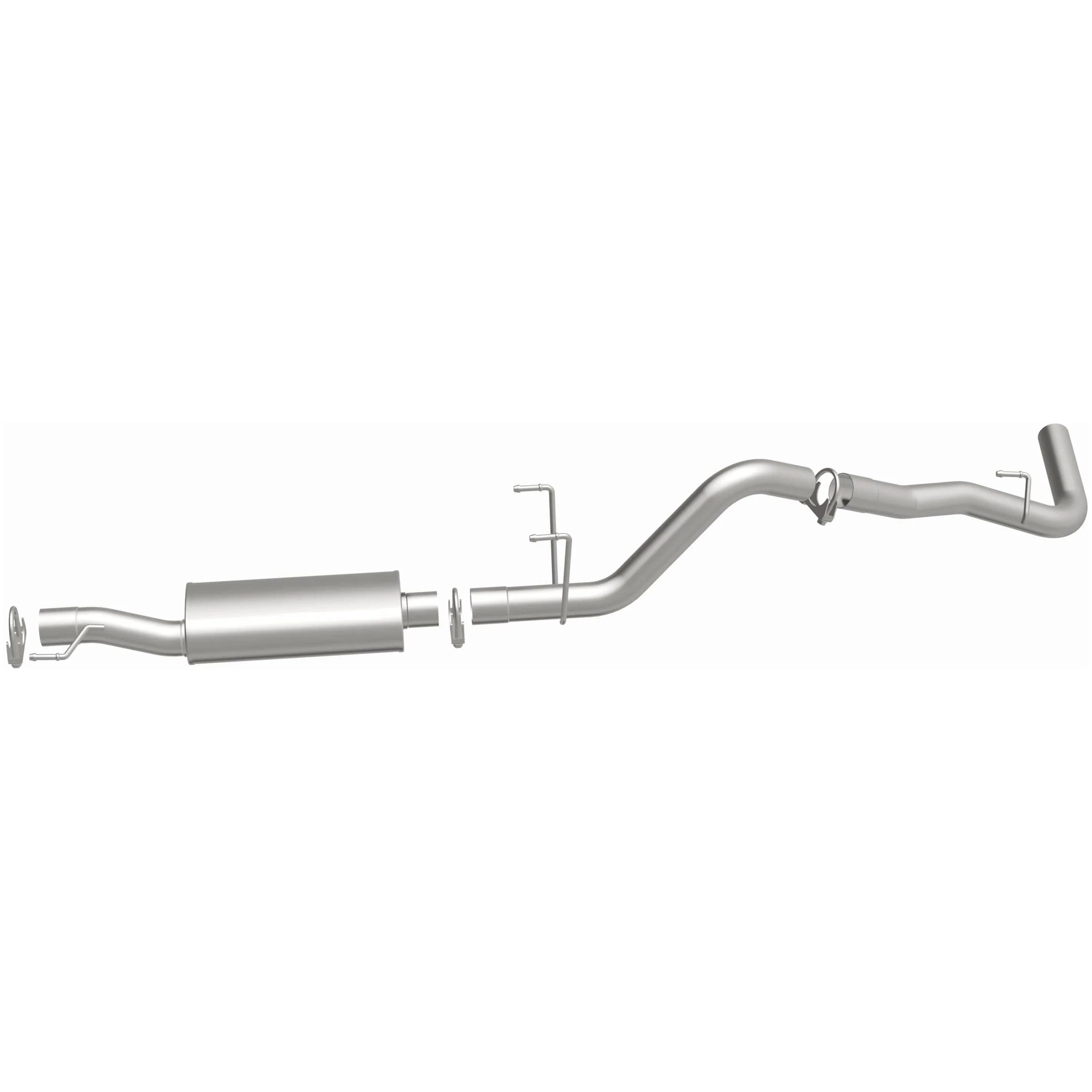 BRExhaust 2006-2007 Dodge Ram 1500 5.7L Direct-Fit Exhaust System Kit 106-0454 - Image 5