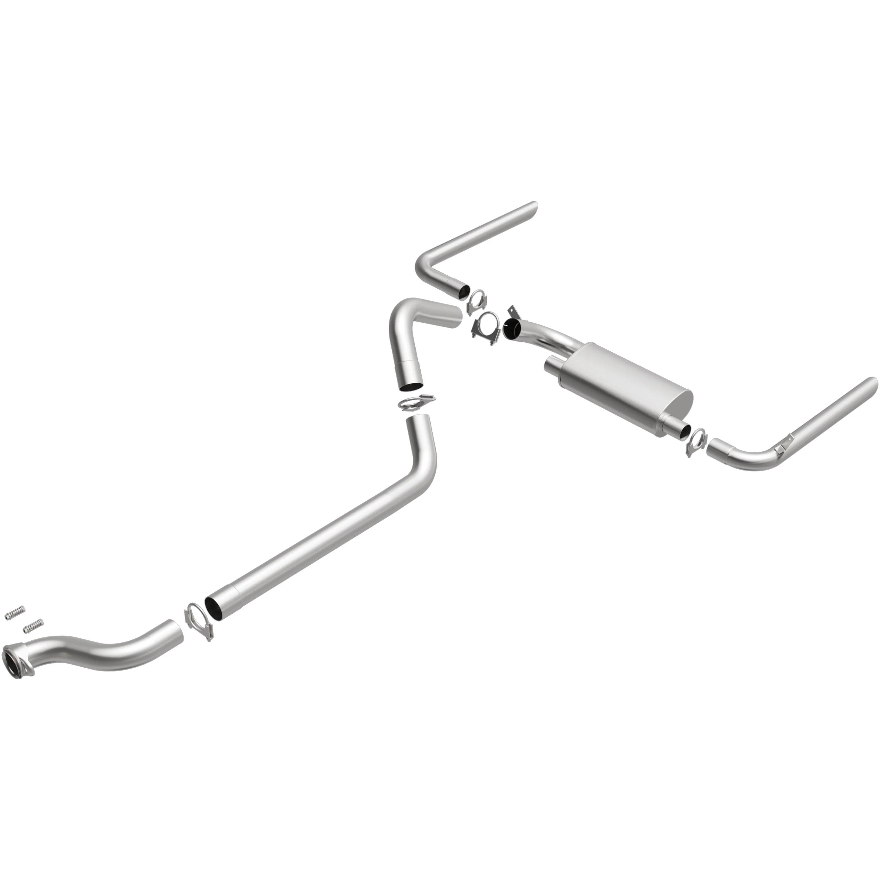BRExhaust 1993-1995 Chevrolet Camaro 5.7L | 1993-1995 Pontiac Firebird 5.7L Direct-Fit Exhaust System Kit 106-0455 - Image 4