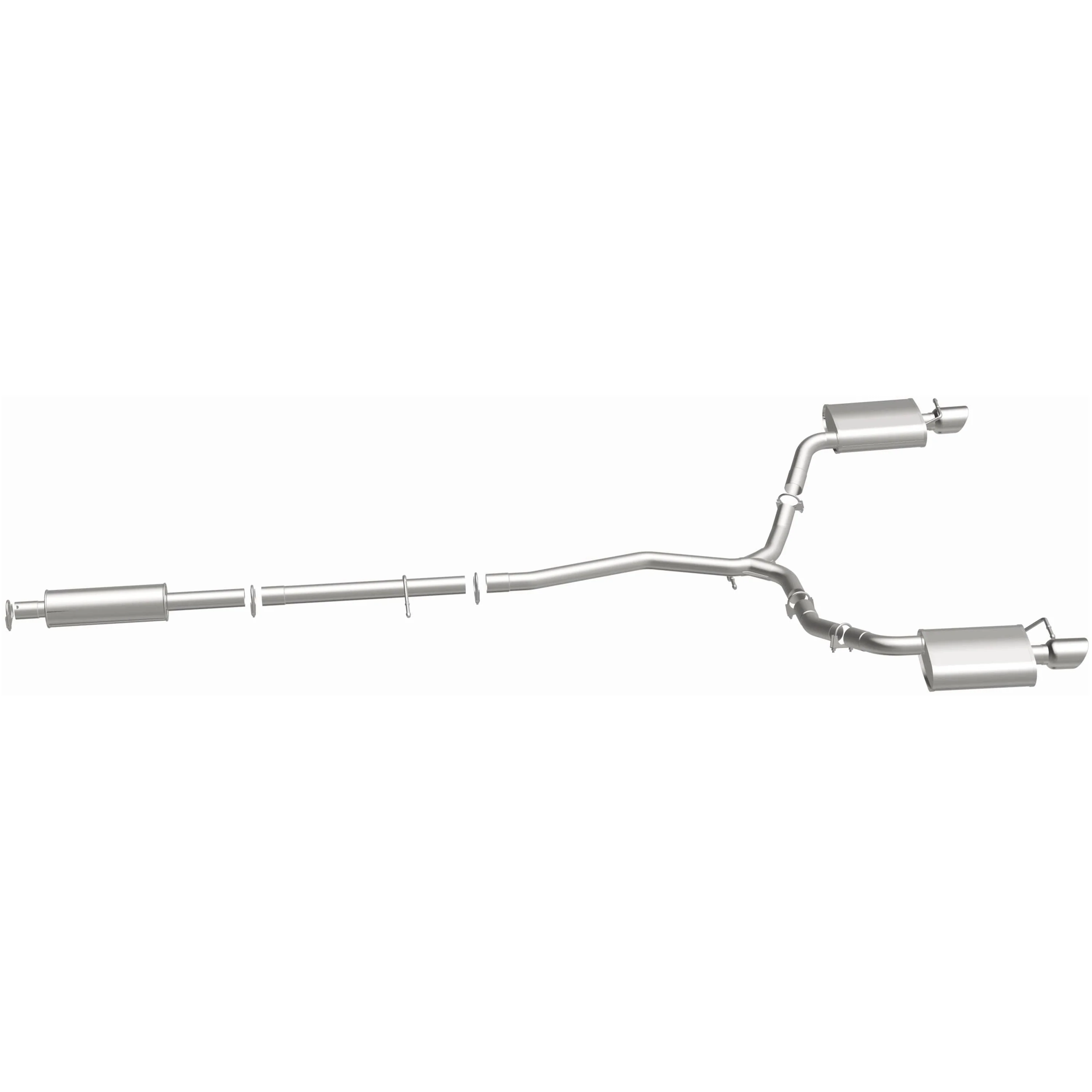 BRExhaust 2011-2015 Ford Explorer 3.5L Direct-Fit Exhaust System Kit 106-0459 - Image 5