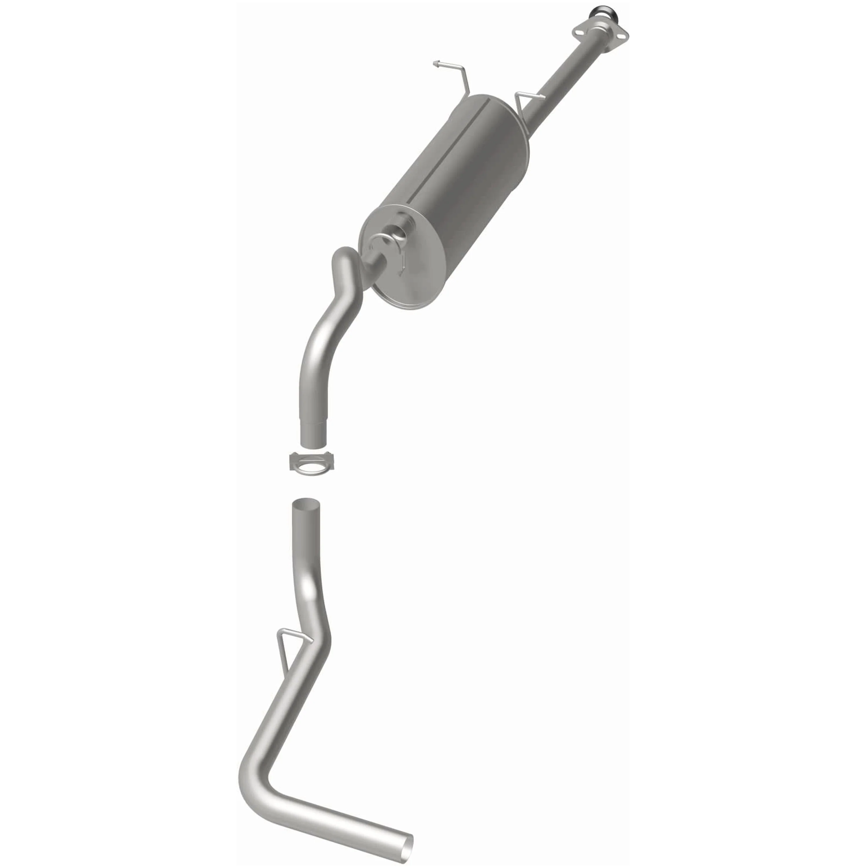 BRExhaust 2004-2011 Ford Ranger 2.3L | 2005-2009 Mazda B2300 2.3L Direct-Fit Exhaust System Kit 106-0462 - Image 3