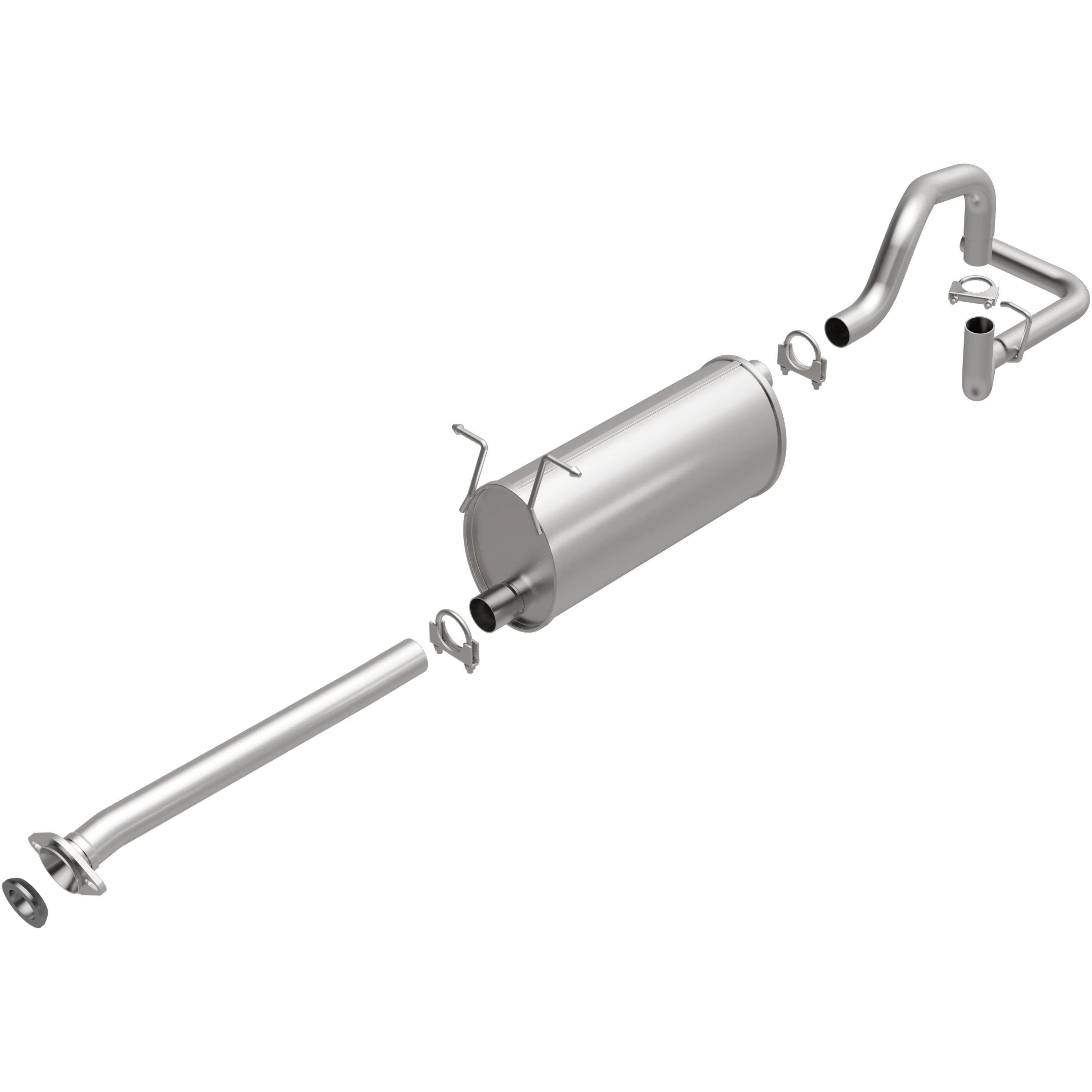 BRExhaust 2004-2011 Ford Ranger 2.3L | 2005-2009 Mazda B2300 2.3L Direct-Fit Exhaust System Kit 106-0462 - Image 4