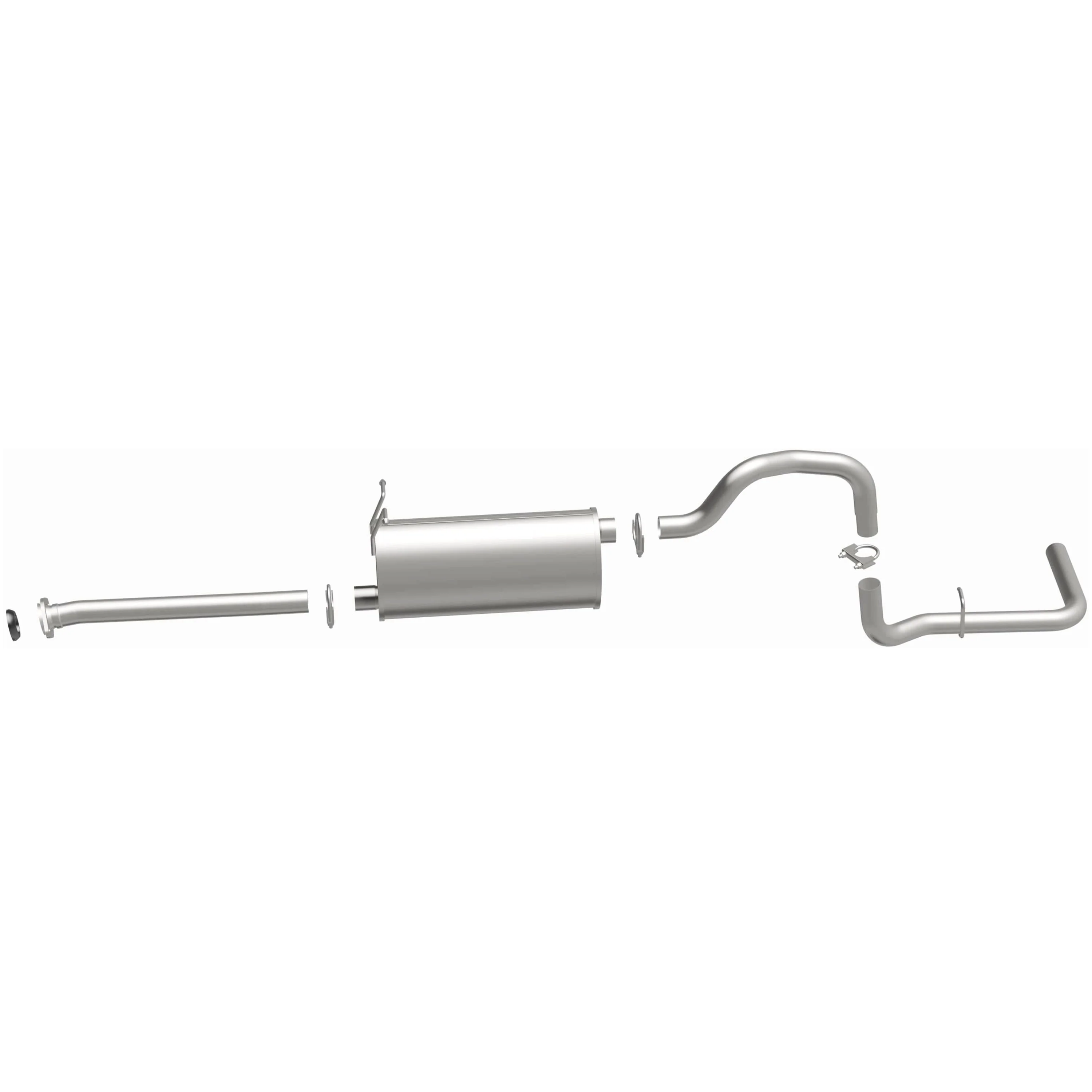 BRExhaust 2004-2011 Ford Ranger 2.3L | 2005-2009 Mazda B2300 2.3L Direct-Fit Exhaust System Kit 106-0462 - Image 5