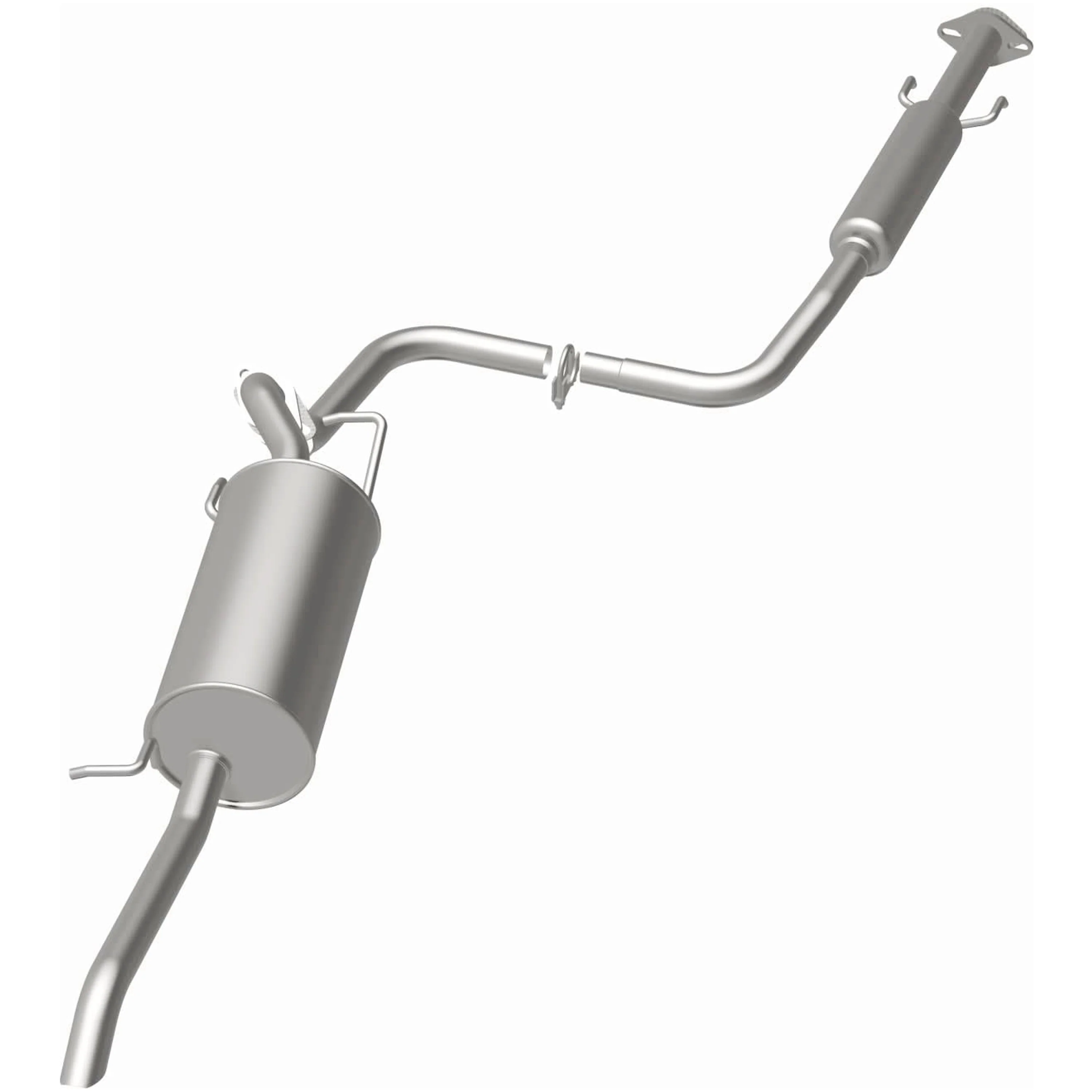 BRExhaust 2009-2011 Chevrolet Aveo 1.6L Direct-Fit Exhaust System Kit 106-0465 - Image 3