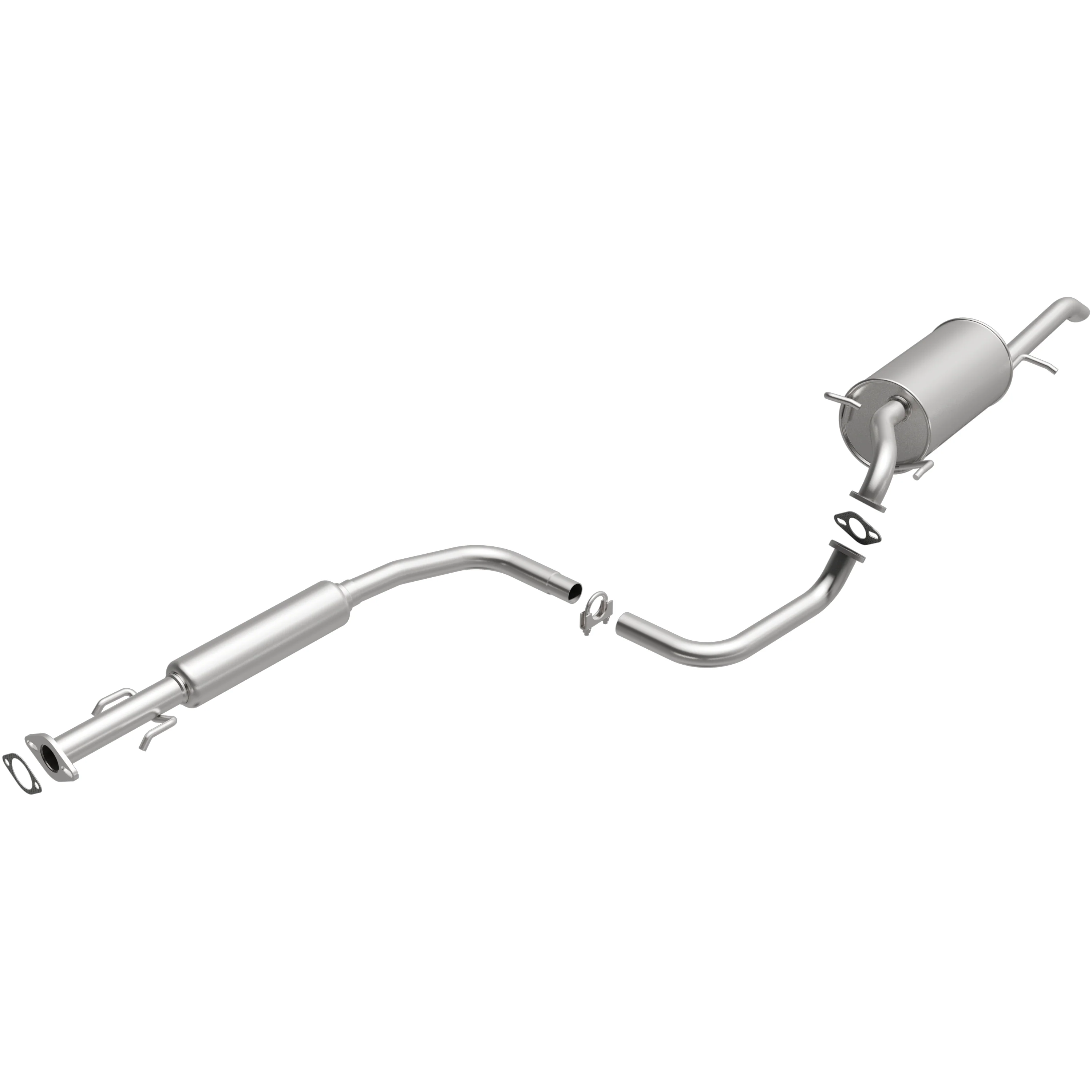 BRExhaust 2009-2011 Chevrolet Aveo 1.6L Direct-Fit Exhaust System Kit 106-0465 - Image 4