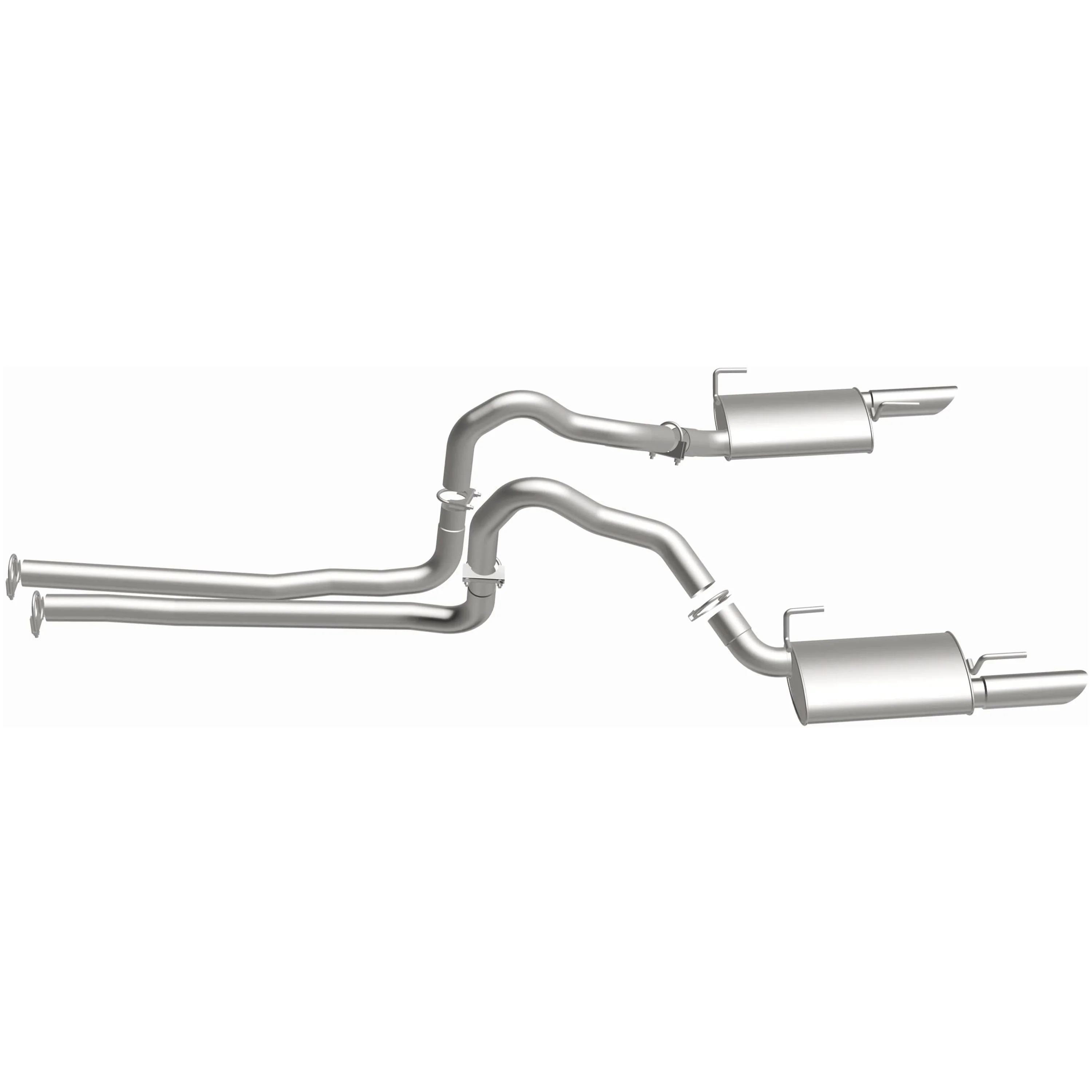 BRExhaust 2005-2009 Ford Mustang 4.6L Direct-Fit Exhaust System Kit 106-0466 - Image 5