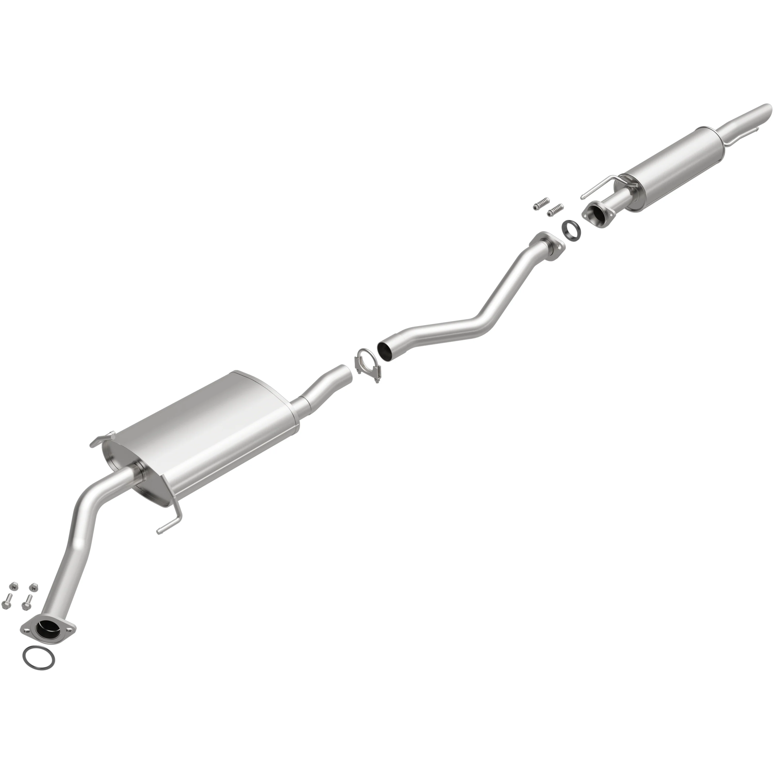 BRExhaust 2001-2003 Toyota Sienna 3.0L Direct-Fit Exhaust System Kit 106-0467 - Image 4