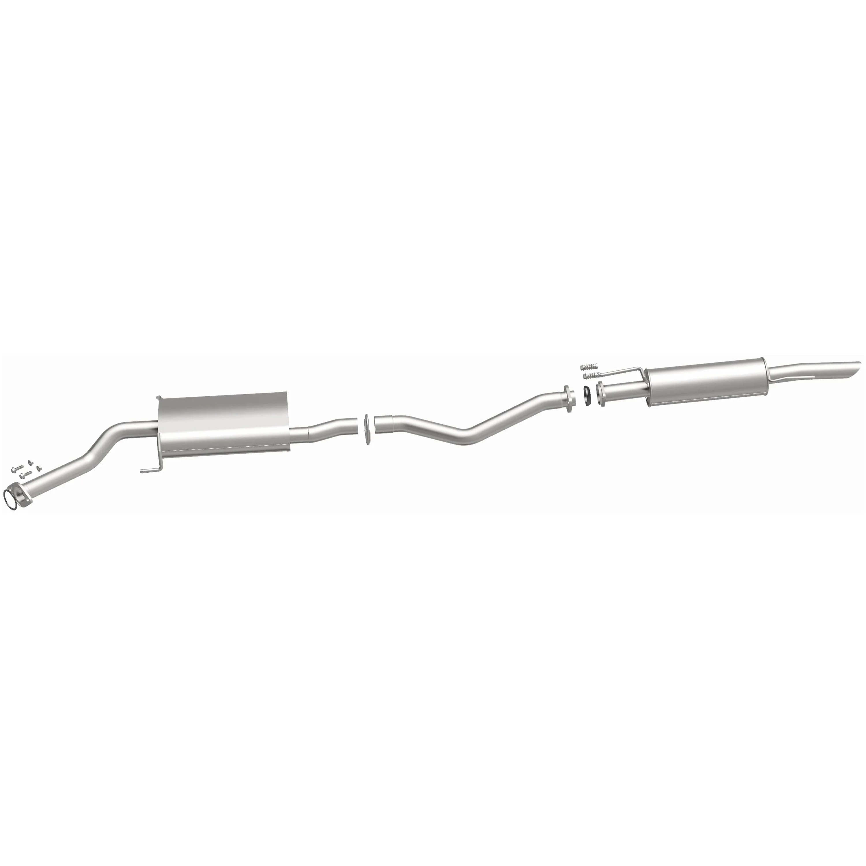 BRExhaust 2001-2003 Toyota Sienna 3.0L Direct-Fit Exhaust System Kit 106-0467 - Image 5
