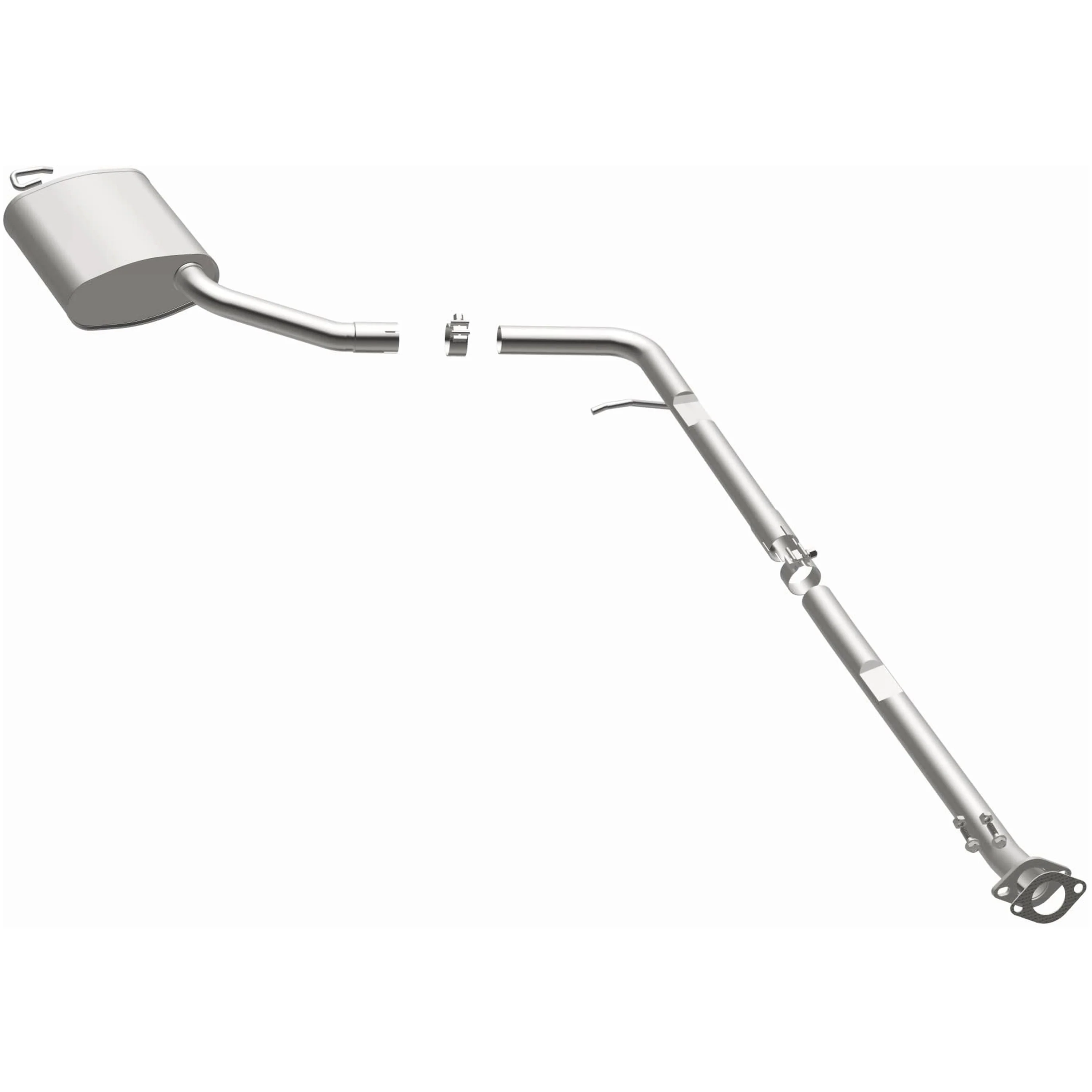 BRExhaust 2011-2014 Hyundai Sonata SE 2.0L | 2011-2014 Hyundai Sonata 2.4L Direct-Fit Exhaust System Kit 106-0469 - Image 2