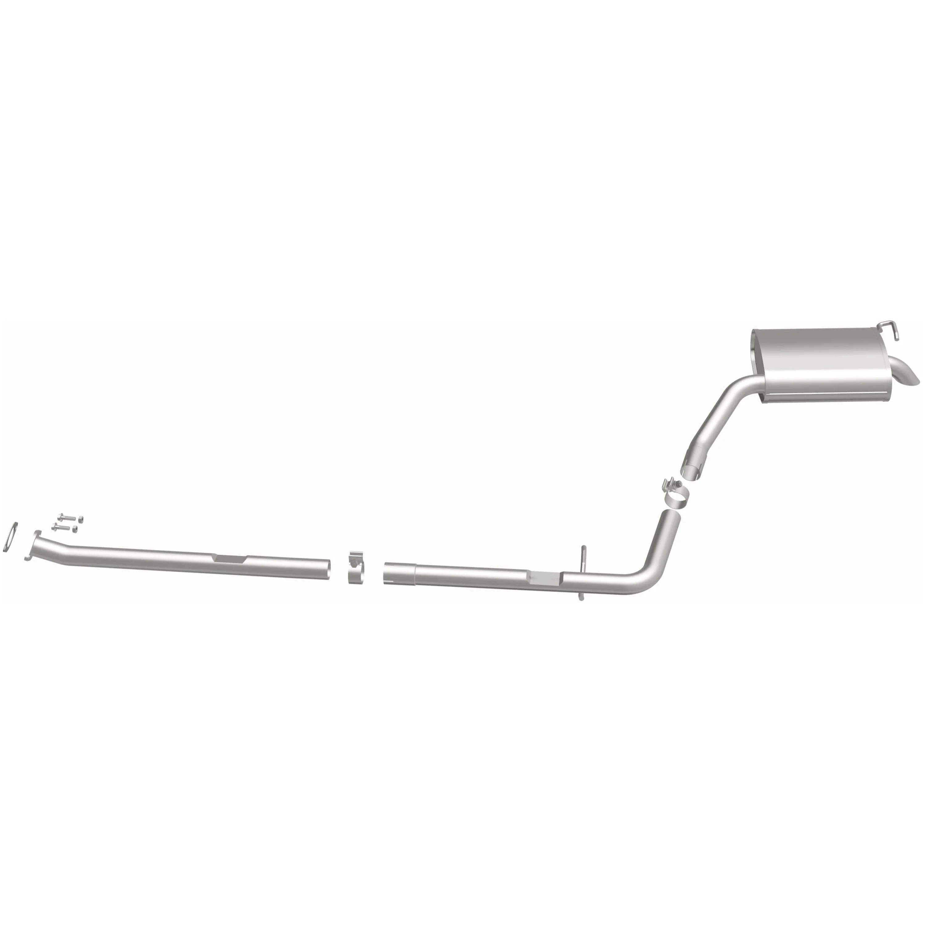 BRExhaust 2011-2014 Hyundai Sonata SE 2.0L | 2011-2014 Hyundai Sonata 2.4L Direct-Fit Exhaust System Kit 106-0469 - Image 5