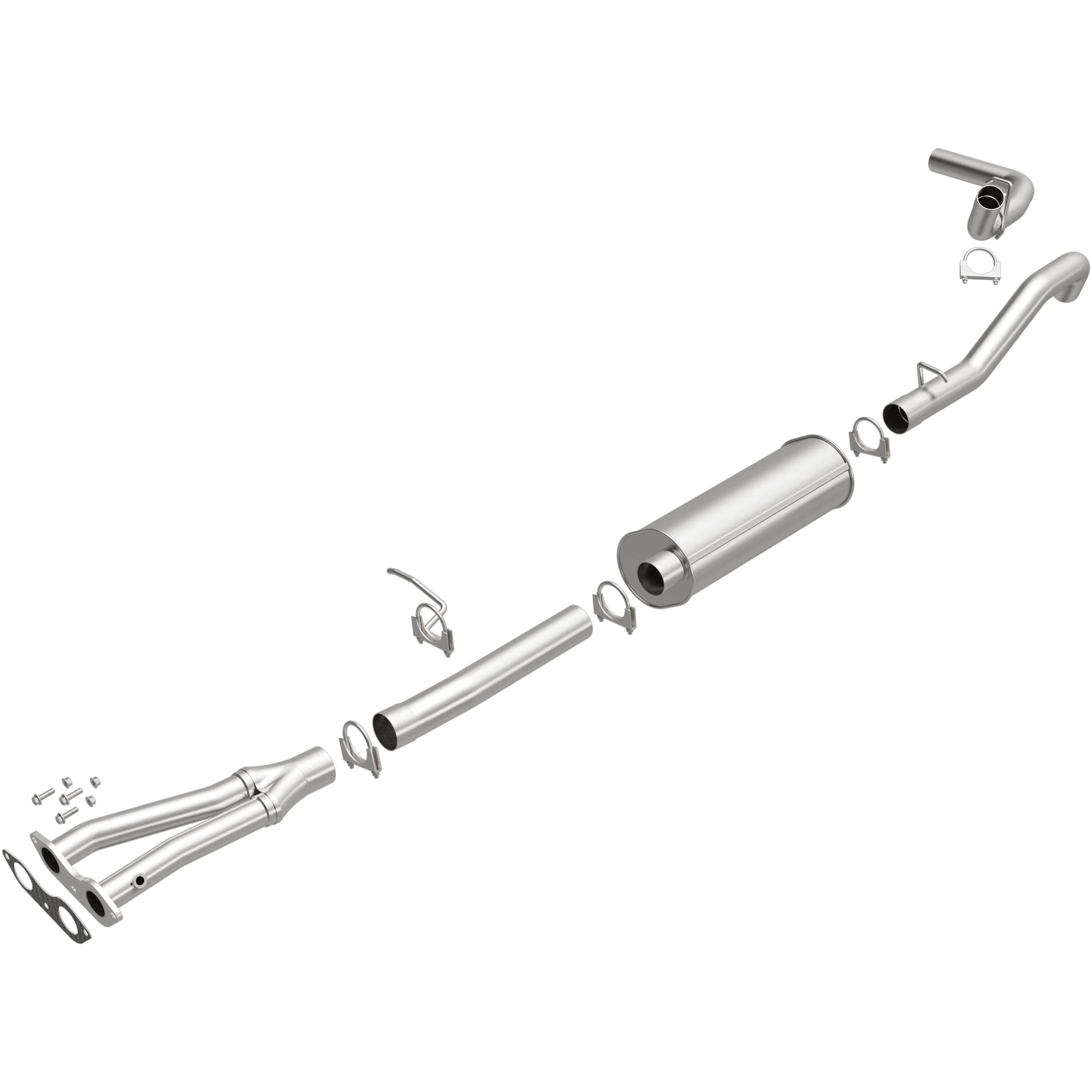 BRExhaust Direct-Fit Exhaust System Kit 106-0472 - Image 2