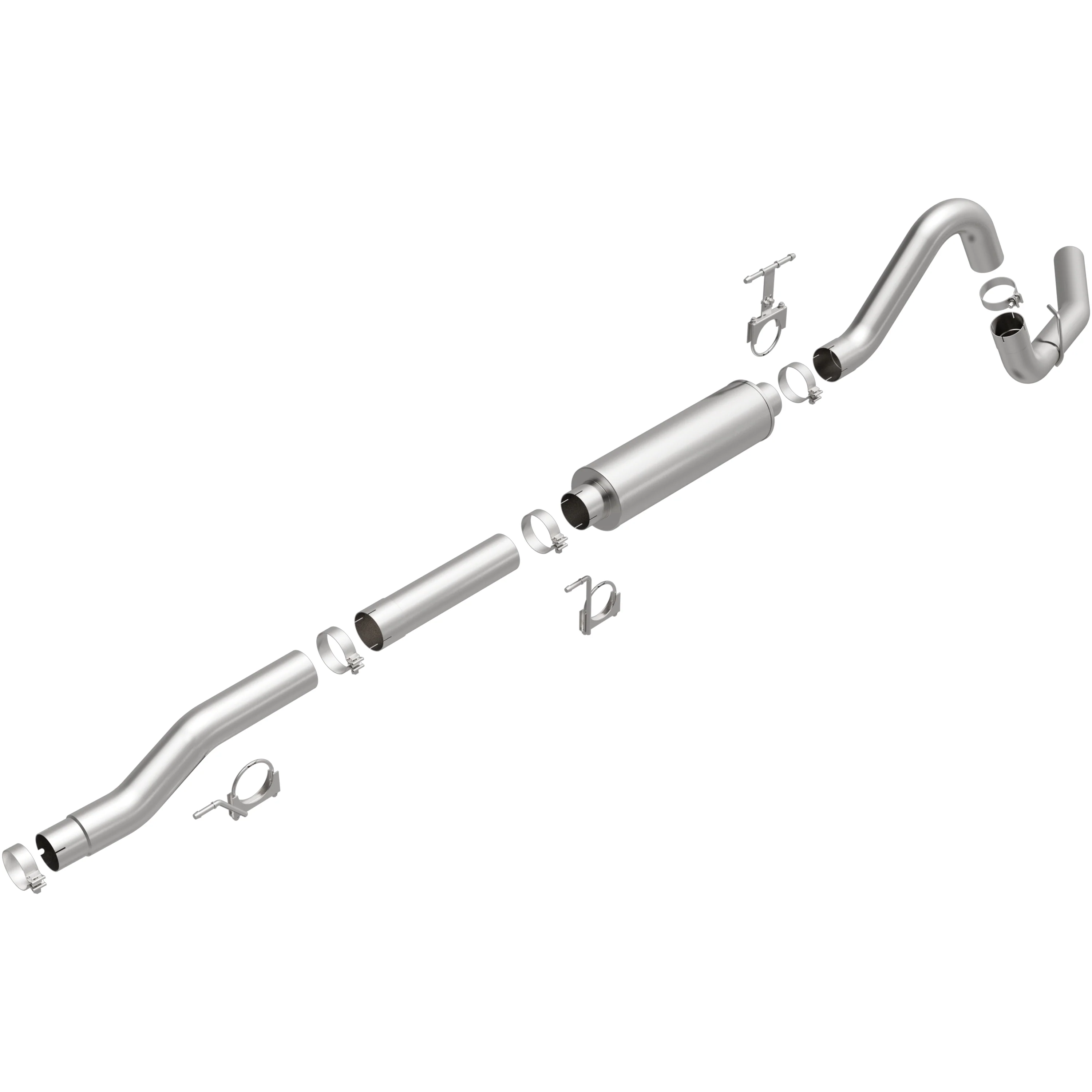 BRExhaust Direct-Fit Exhaust System Kit 106-0480 - Image 4