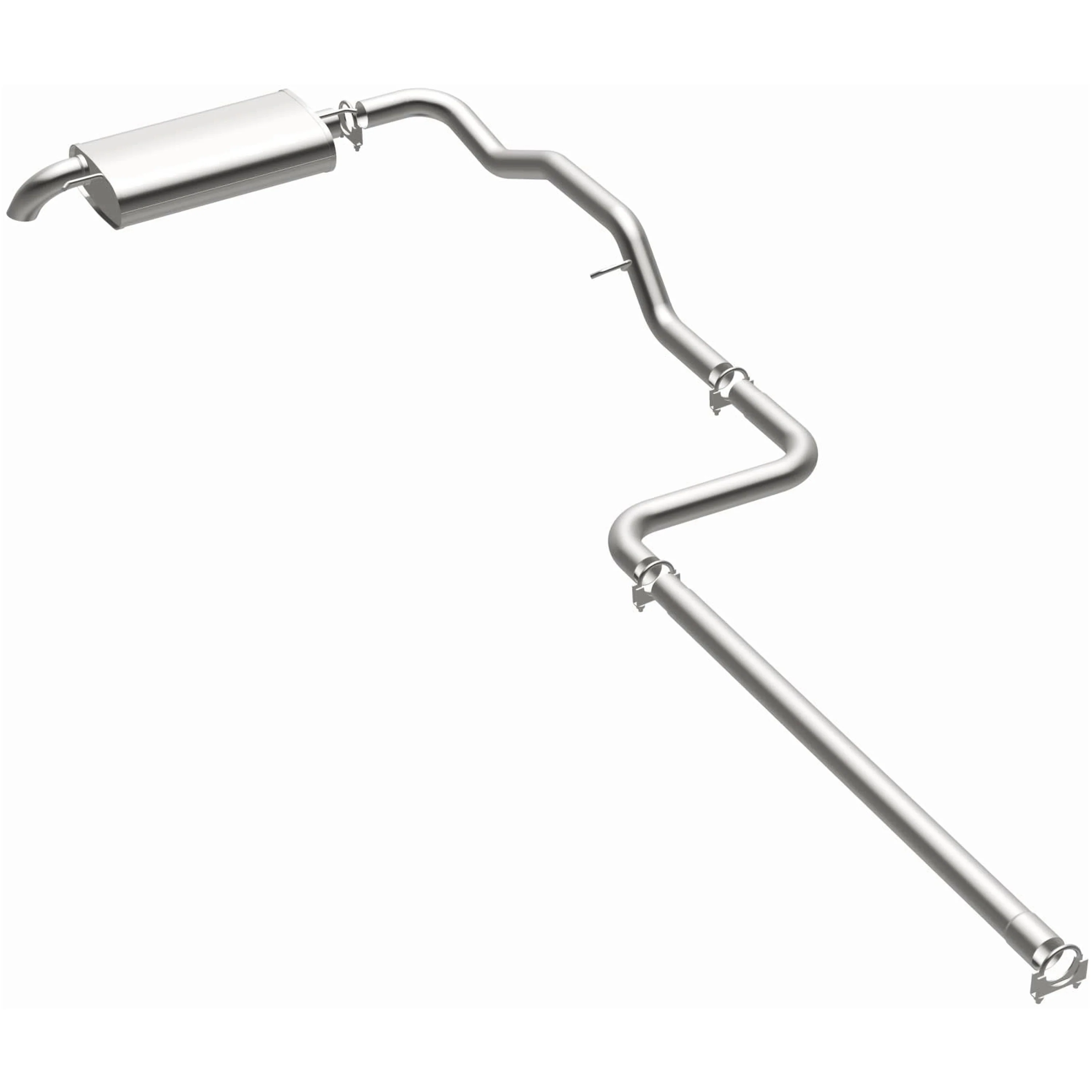 BRExhaust 1995-1999 Dodge Neon 2.0L | 1995-1999 Plymouth Neon 2.0L Direct-Fit Exhaust System Kit 106-0484 - Image 2