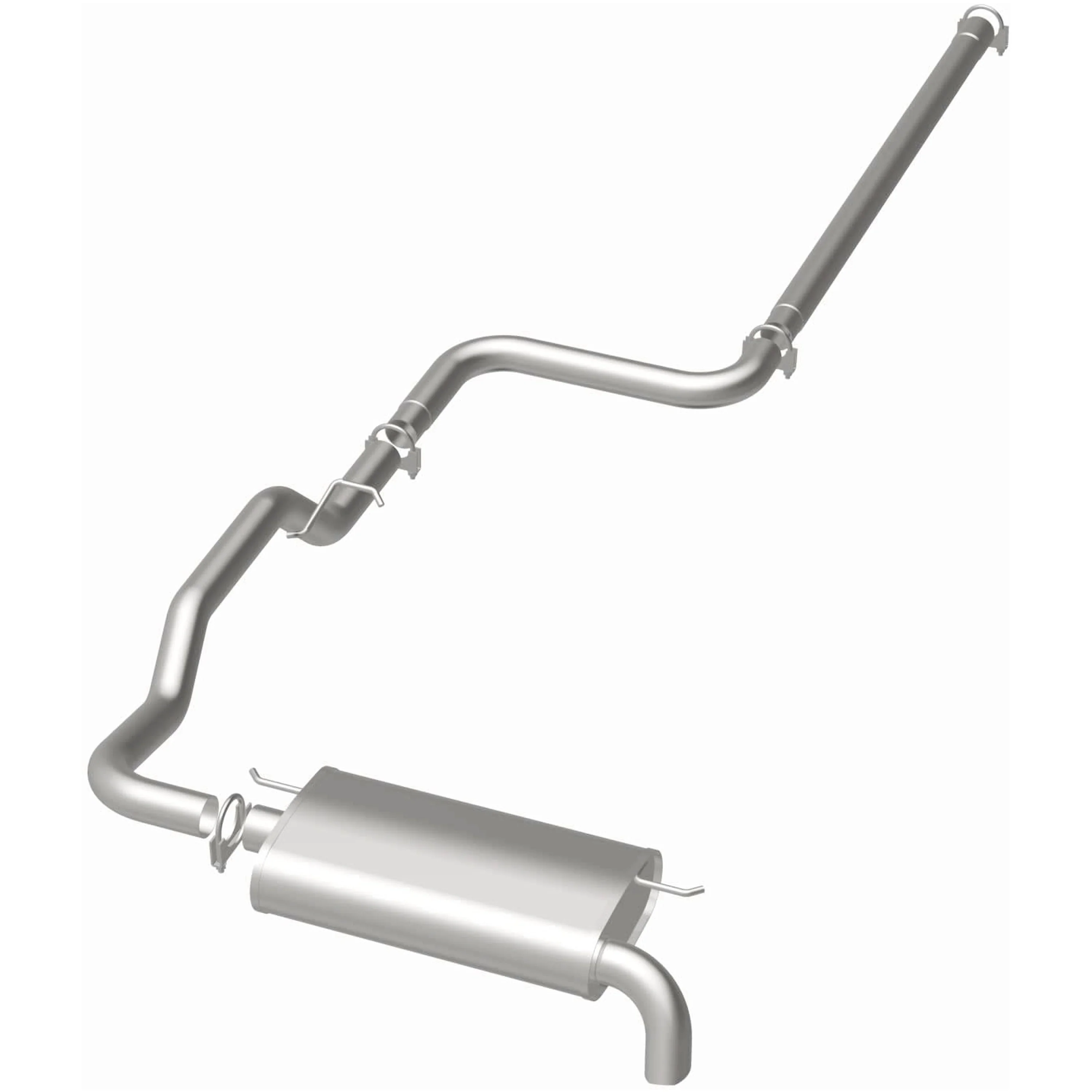 BRExhaust 1995-1999 Dodge Neon 2.0L | 1995-1999 Plymouth Neon 2.0L Direct-Fit Exhaust System Kit 106-0484 - Image 3