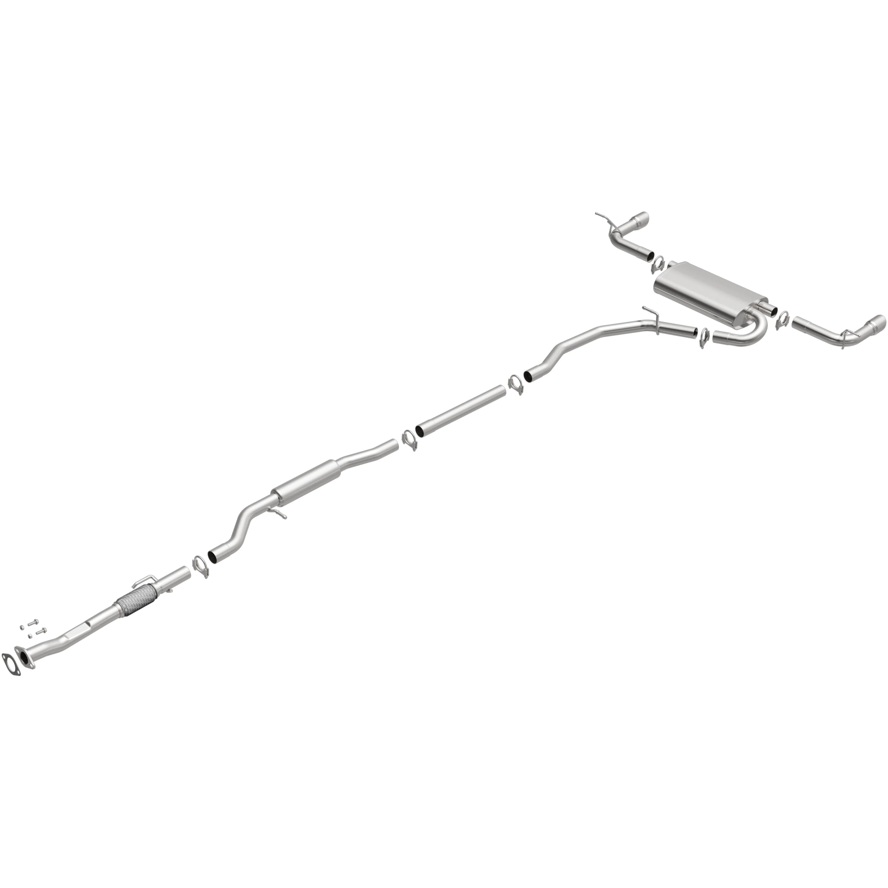 BRExhaust Direct-Fit Exhaust System Kit 106-0489 - Image 4