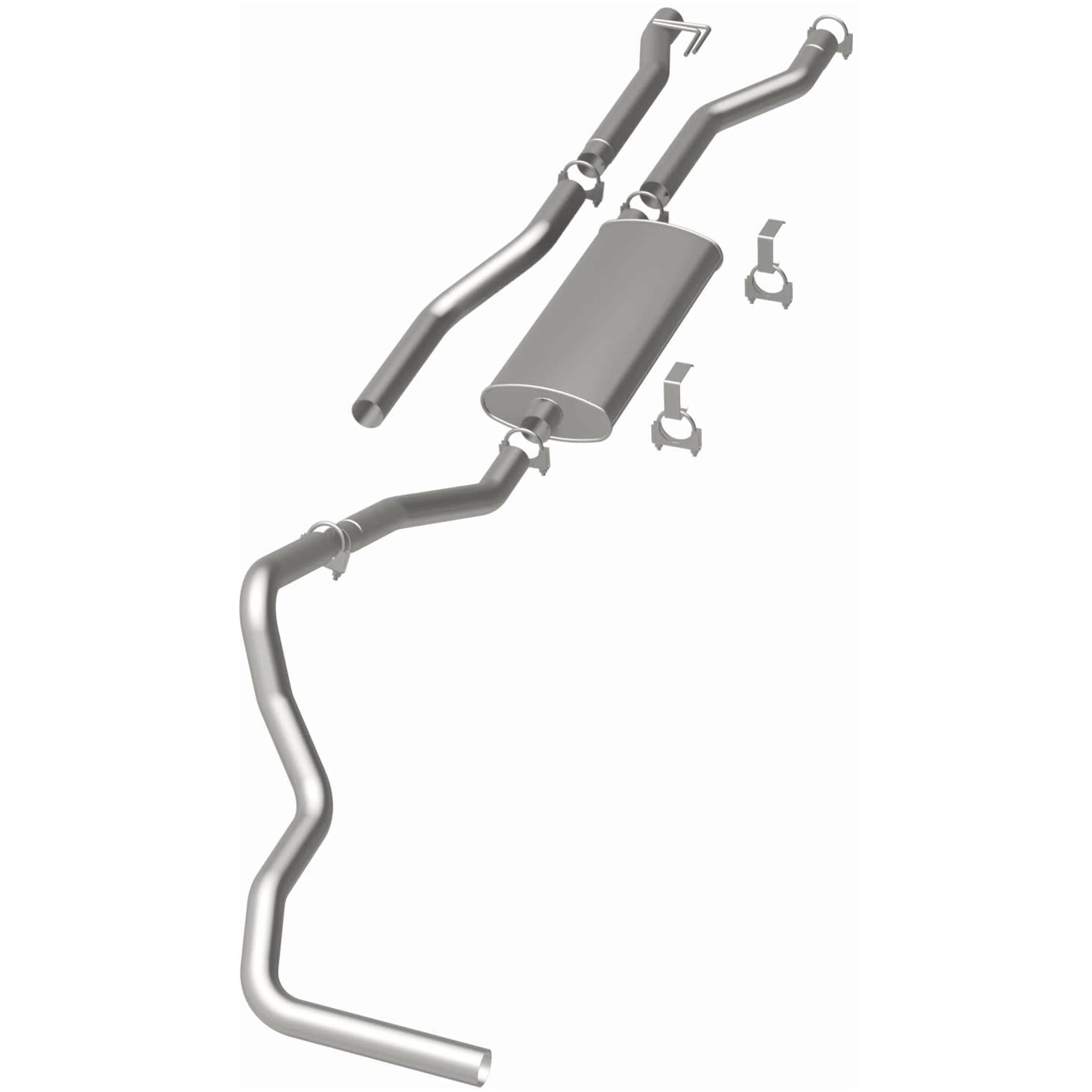 BRExhaust Direct-Fit Exhaust System Kit 106-0491 - Image 3