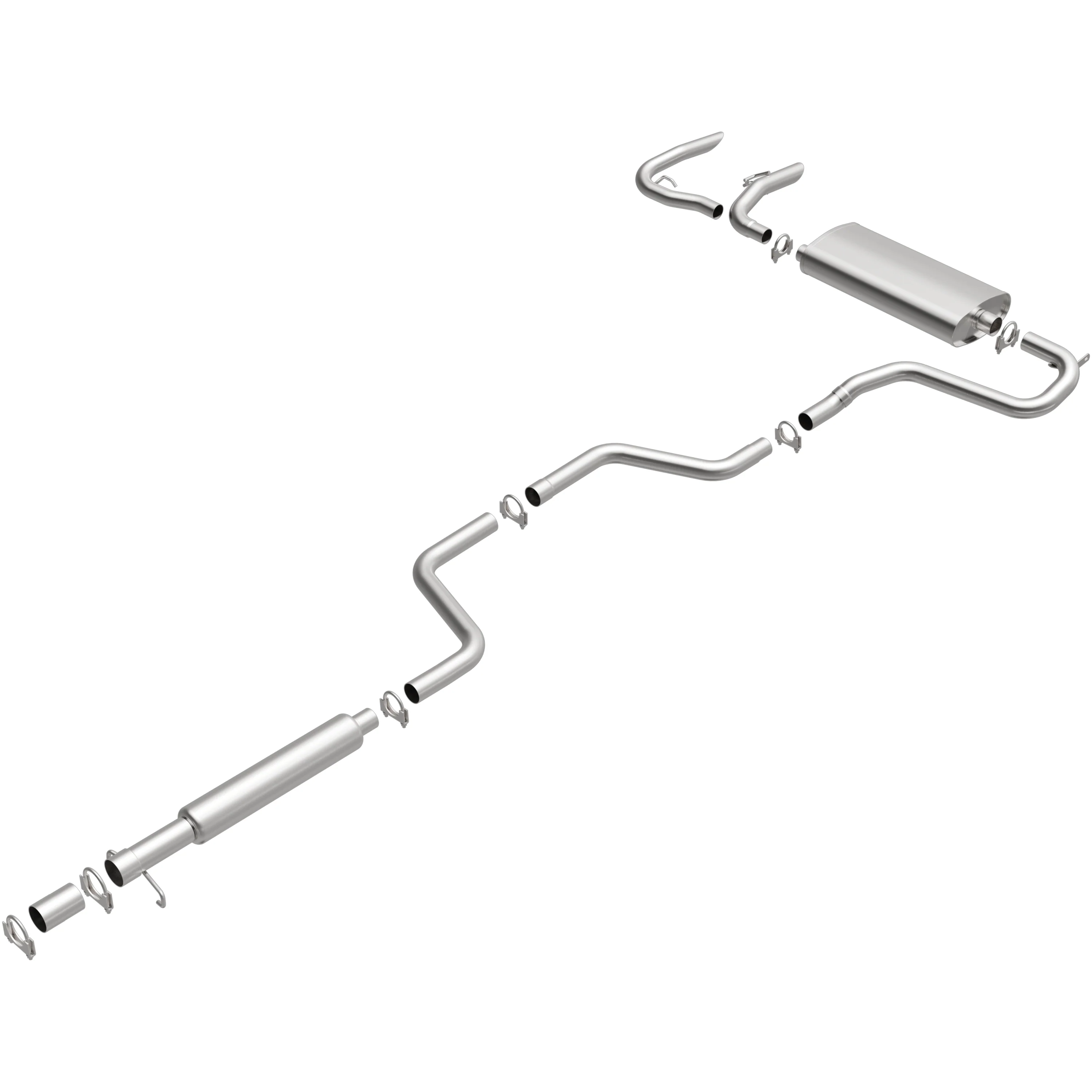 BRExhaust Direct-Fit Exhaust System Kit 106-0497 - Image 4
