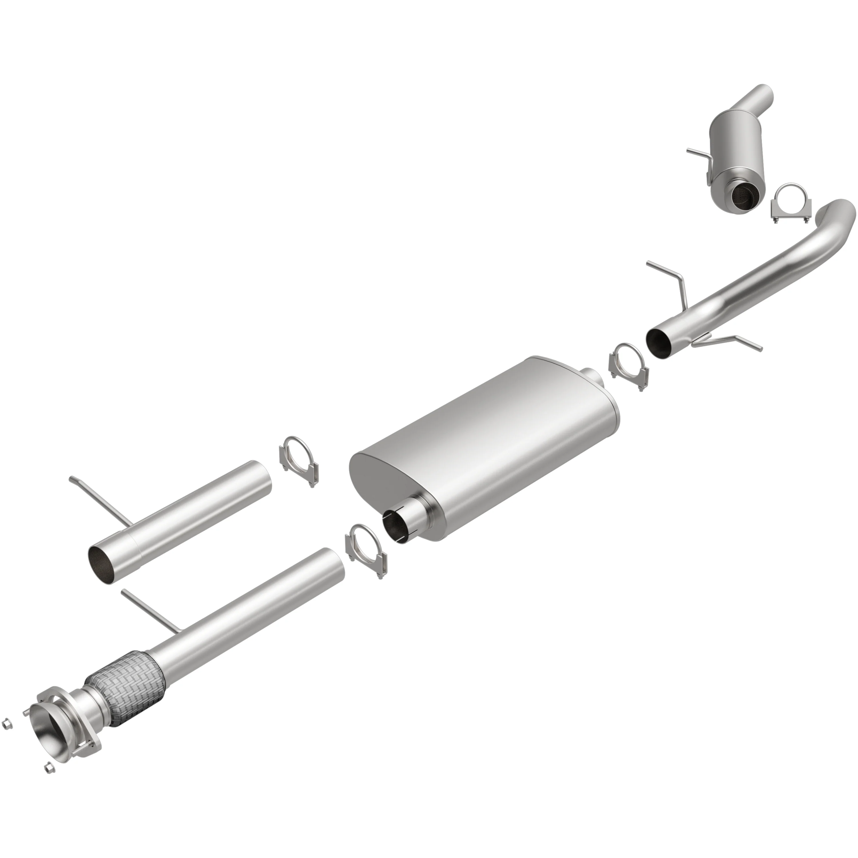BRExhaust Direct-Fit Exhaust System Kit 106-0519 - Image 4