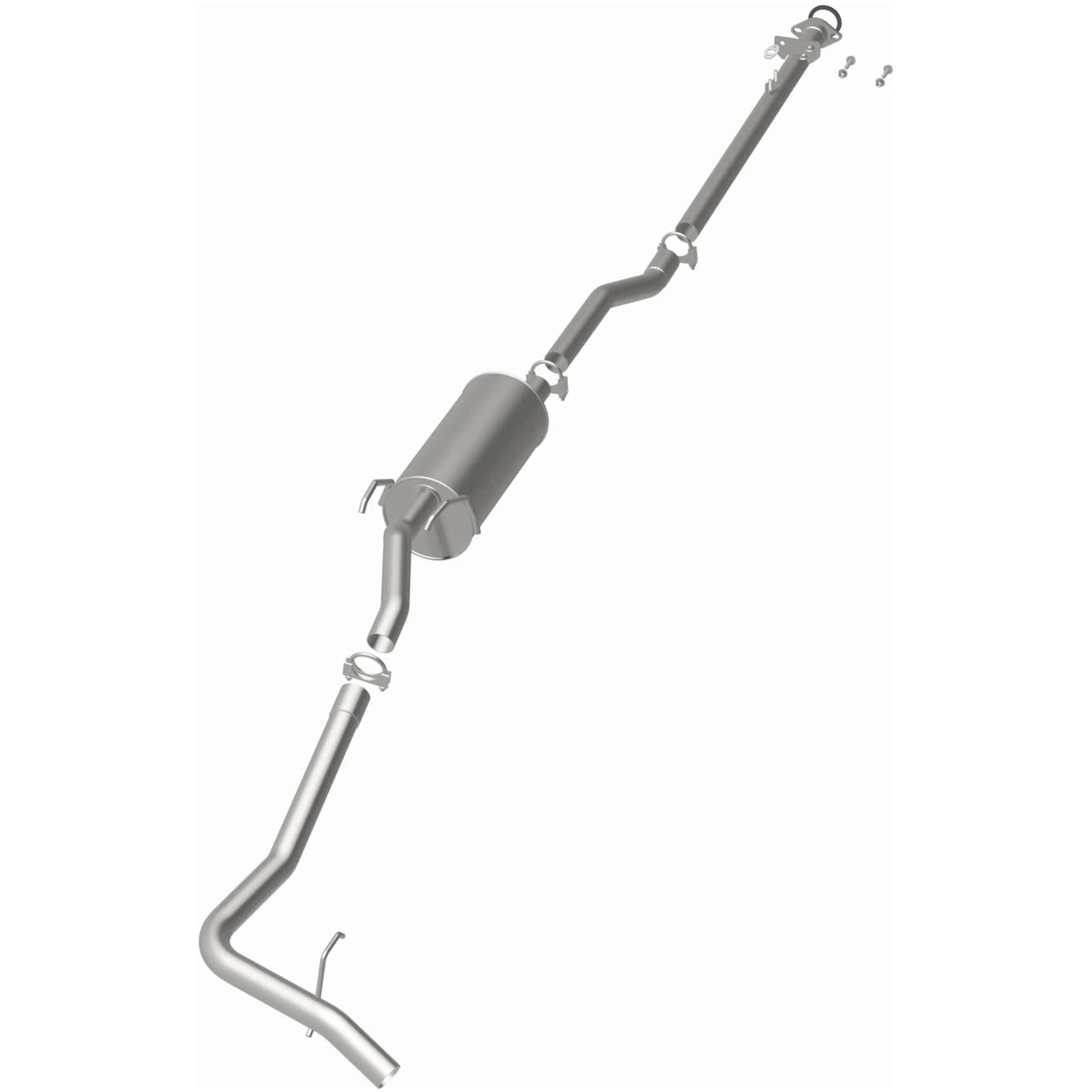 BRExhaust 1995-1997 Toyota Tacoma 2.4L Direct-Fit Exhaust System Kit 106-0523 - Image 3