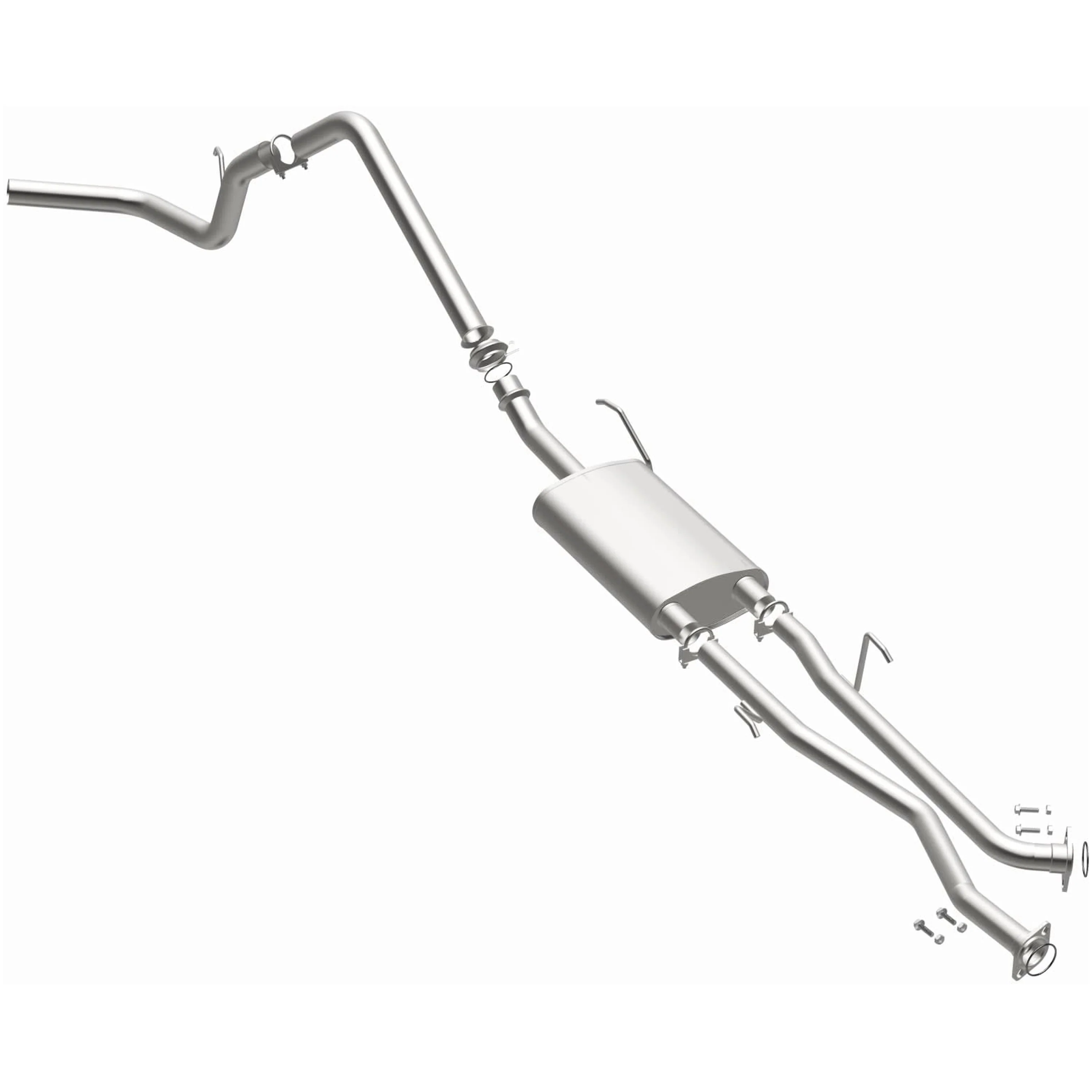 BRExhaust 2007-2009 Toyota Tundra 4.7L Direct-Fit Exhaust System Kit 106-0527 - Image 2