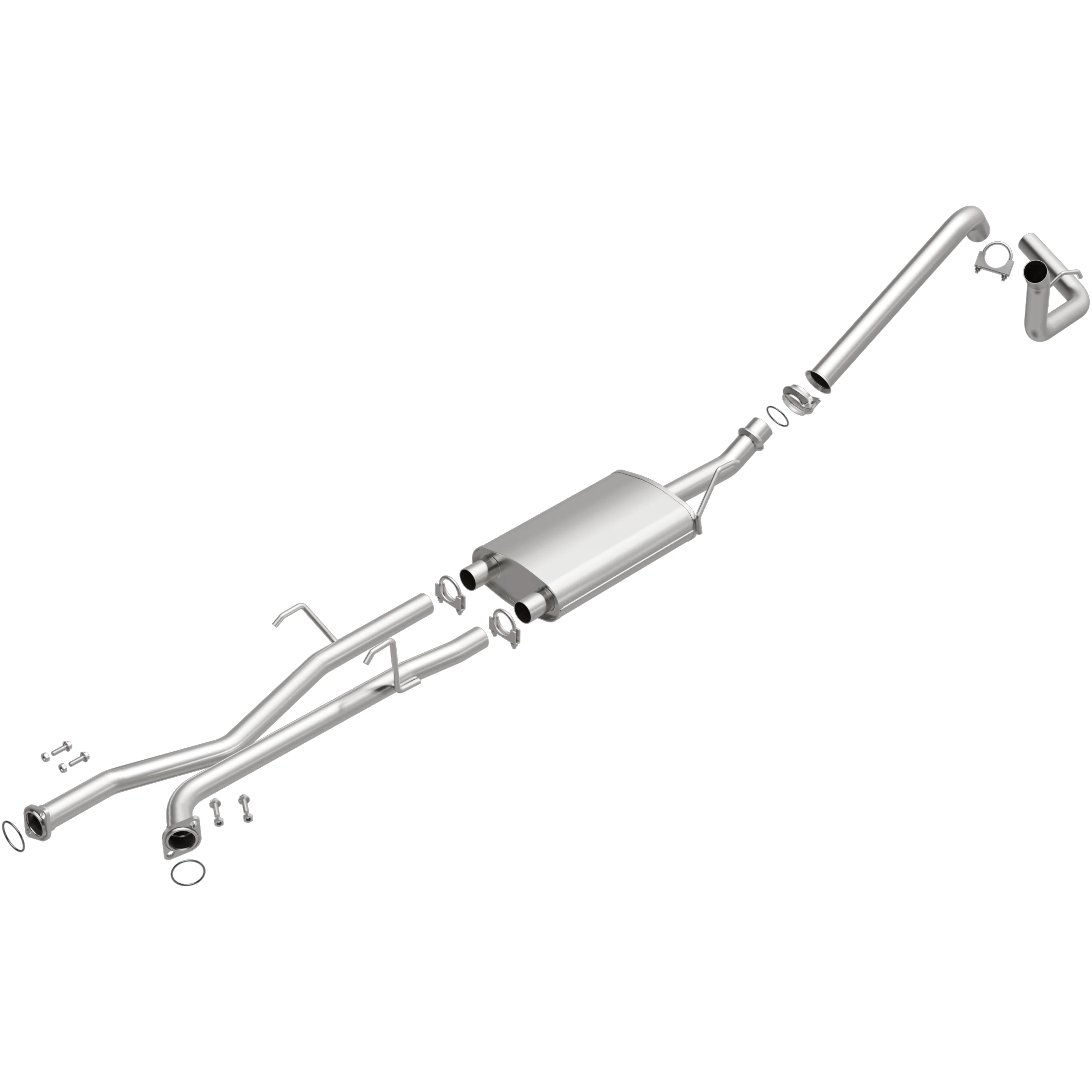BRExhaust 2007-2009 Toyota Tundra 4.7L Direct-Fit Exhaust System Kit 106-0527 - Image 4