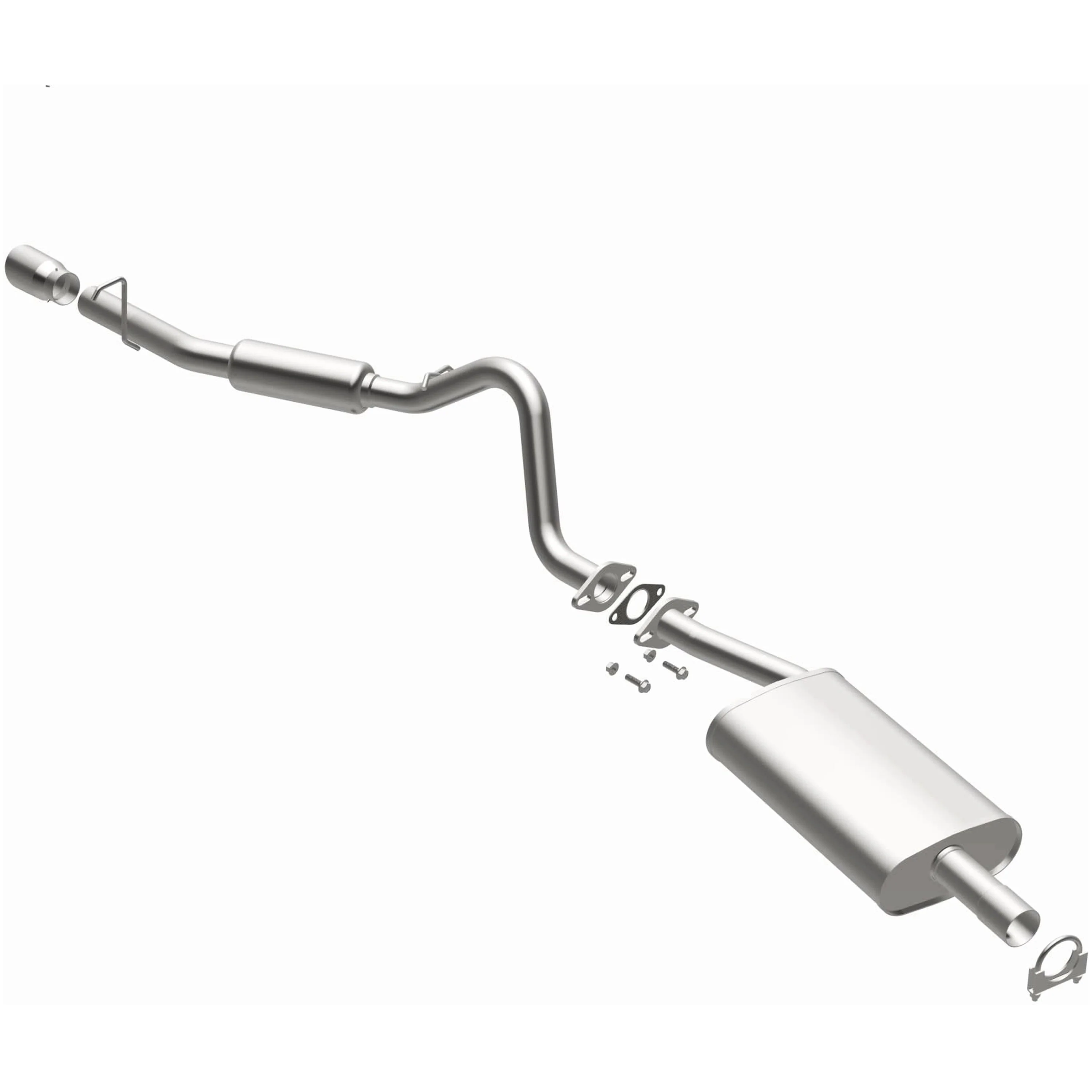 BRExhaust 2005-2008 Mercury Mariner 3.0L Direct-Fit Exhaust System Kit 106-0535 - Image 2