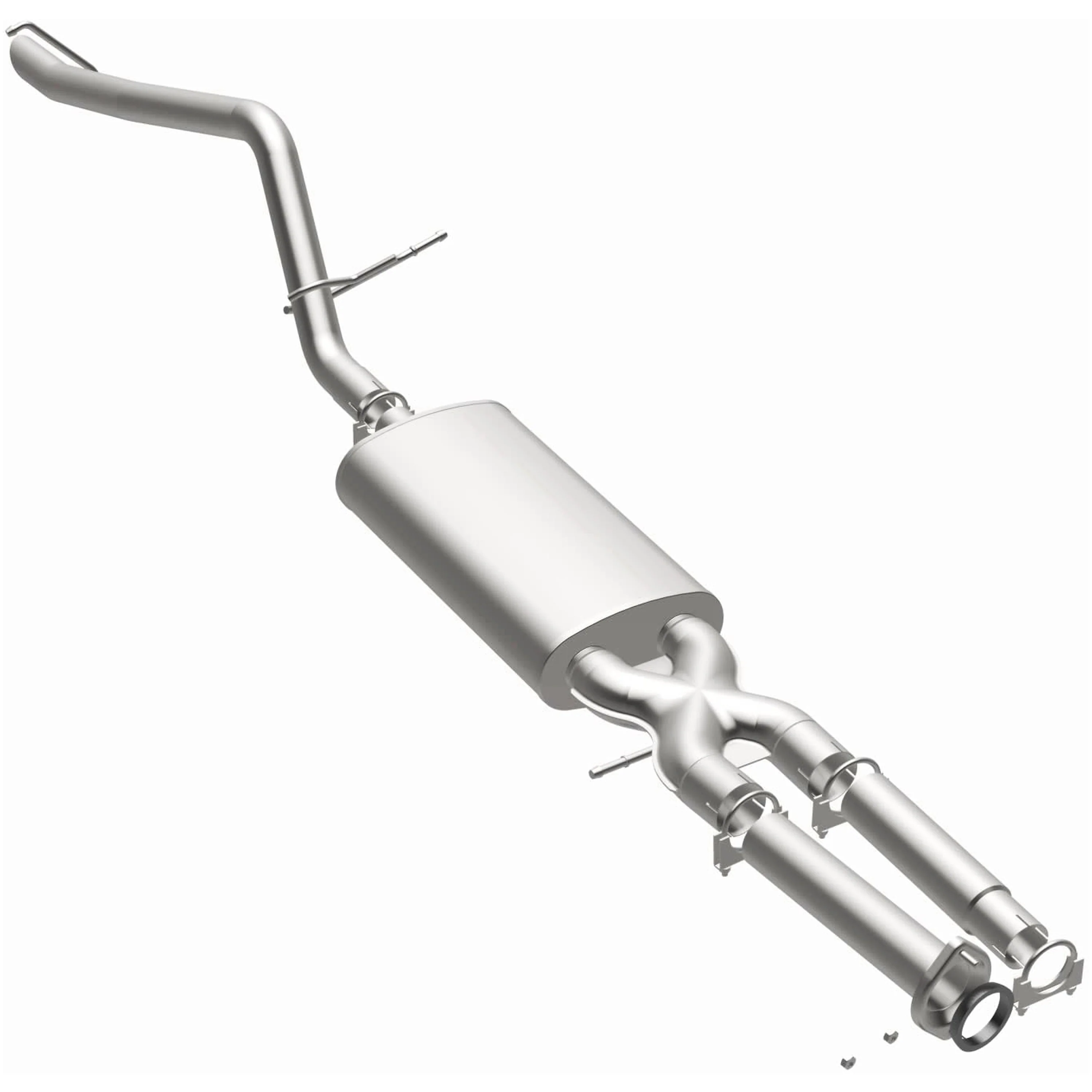 BRExhaust 2003-2006 Hummer H2 6.0L Direct-Fit Exhaust System Kit 106-0538 - Image 2