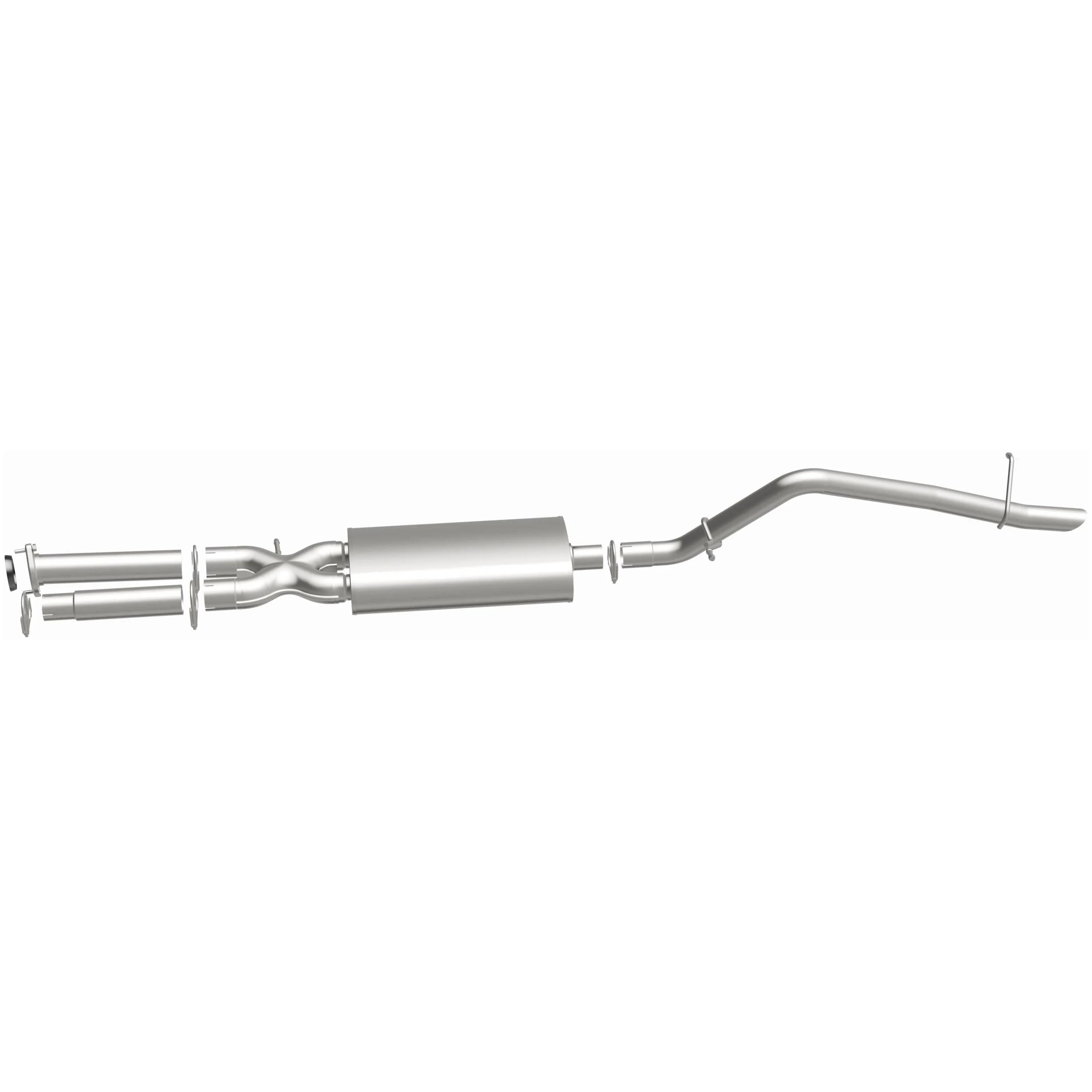BRExhaust 2003-2006 Hummer H2 6.0L Direct-Fit Exhaust System Kit 106-0538 - Image 5
