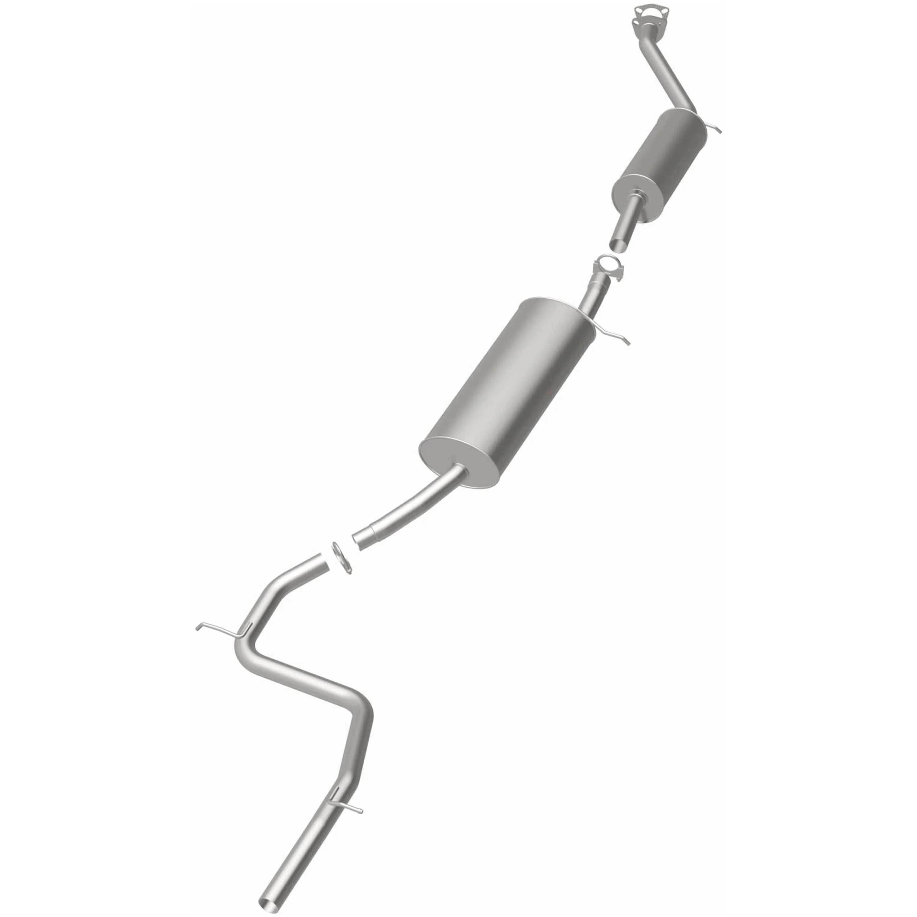 BRExhaust 2005-2010 Honda Odyssey 3.5L Direct-Fit Exhaust System Kit 106-0540 - Image 3