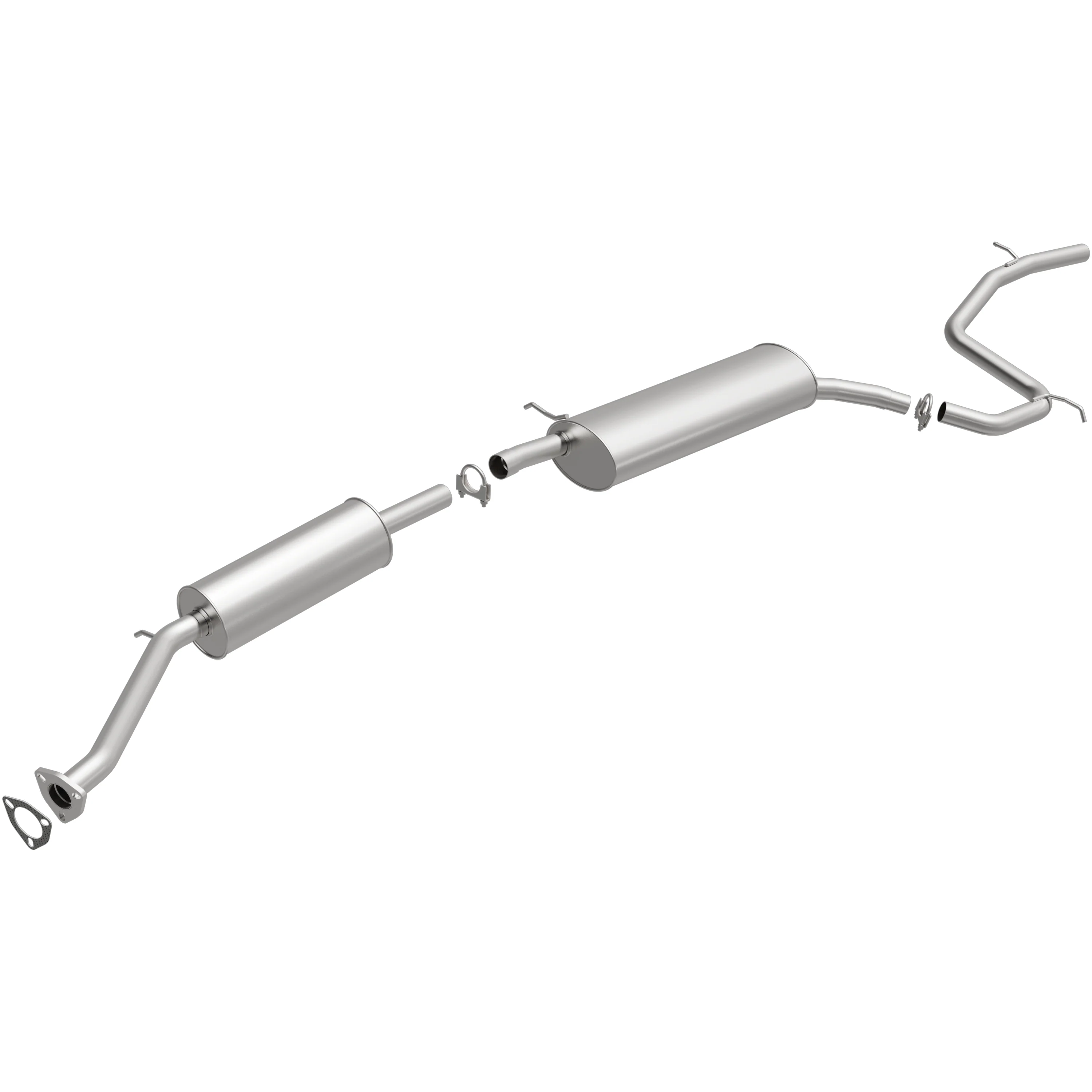 BRExhaust 2005-2010 Honda Odyssey 3.5L Direct-Fit Exhaust System Kit 106-0540 - Image 4