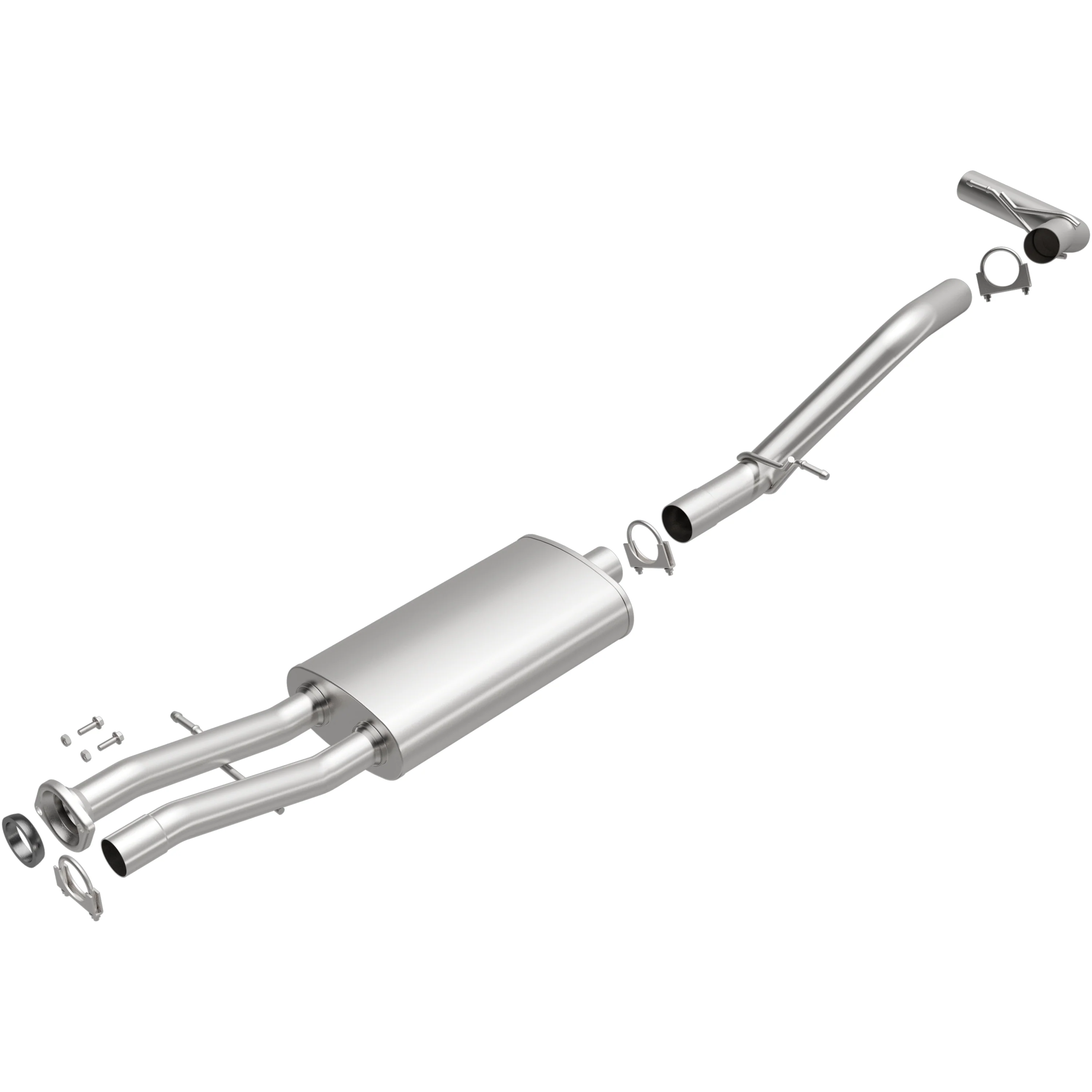 BRExhaust 2002-2006 Cadillac Escalade 6.0L | 2001-2006 GMC Yukon 6.0L Direct-Fit Exhaust System Kit 106-0549 - Image 4