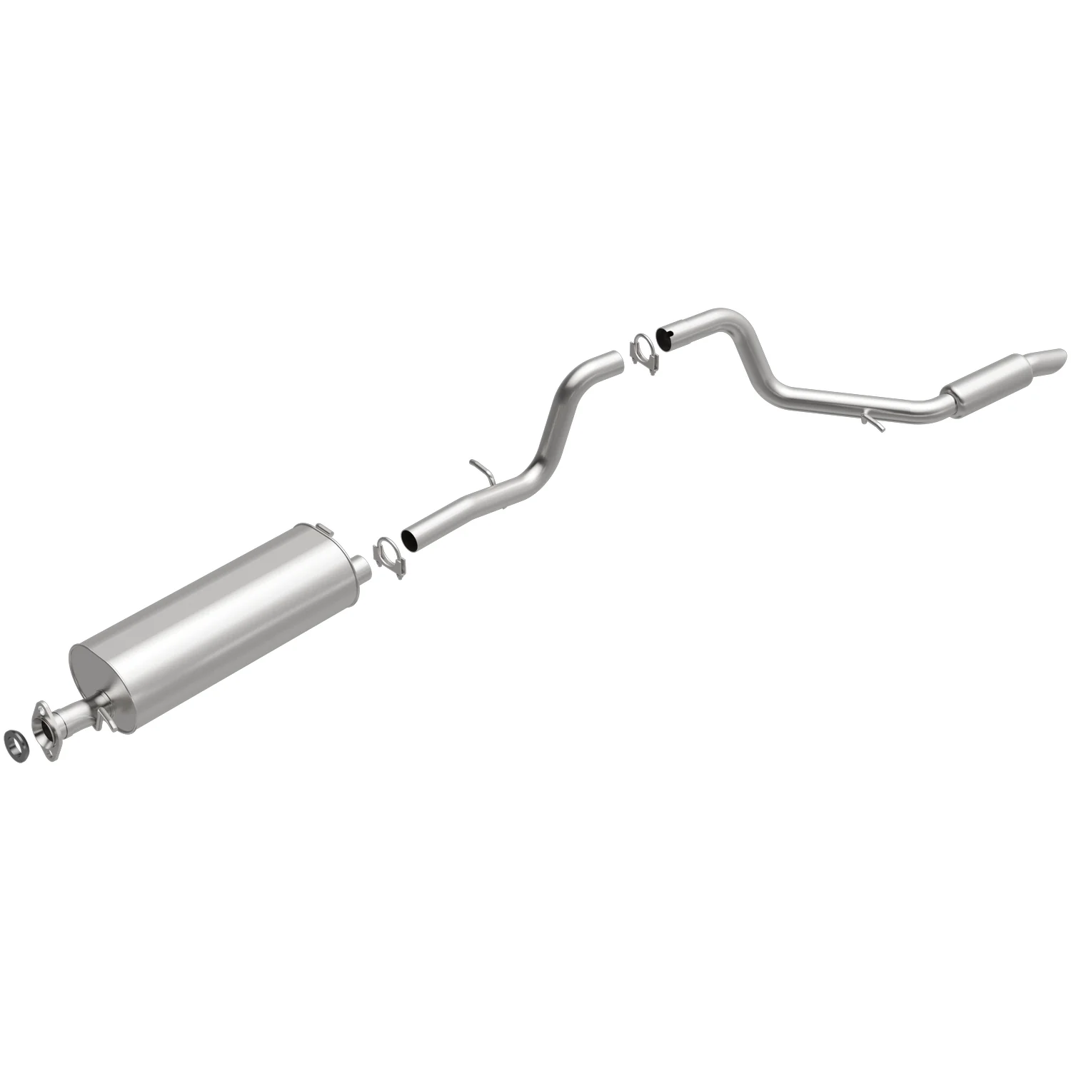 BRExhaust 2003-2005 Lincoln Aviator 4.6L Direct-Fit Exhaust System Kit 106-0550 - Image 2