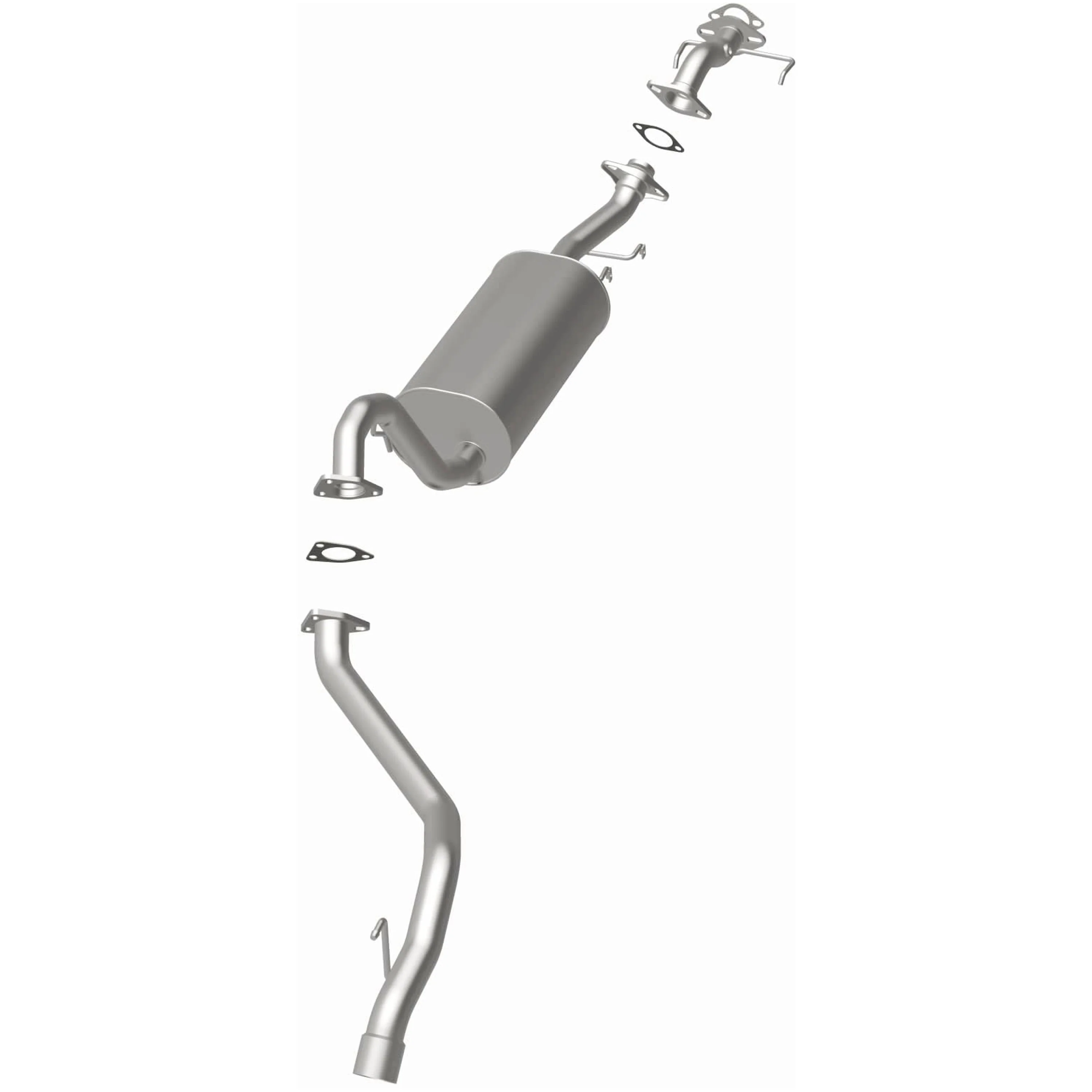 BRExhaust 2000-2003 Mitsubishi Montero Sport 3.5L | 2000-2003 Mitsubishi Montero Sport 3.0L Direct-Fit Exhaust System Kit 106-0551 - Image 3