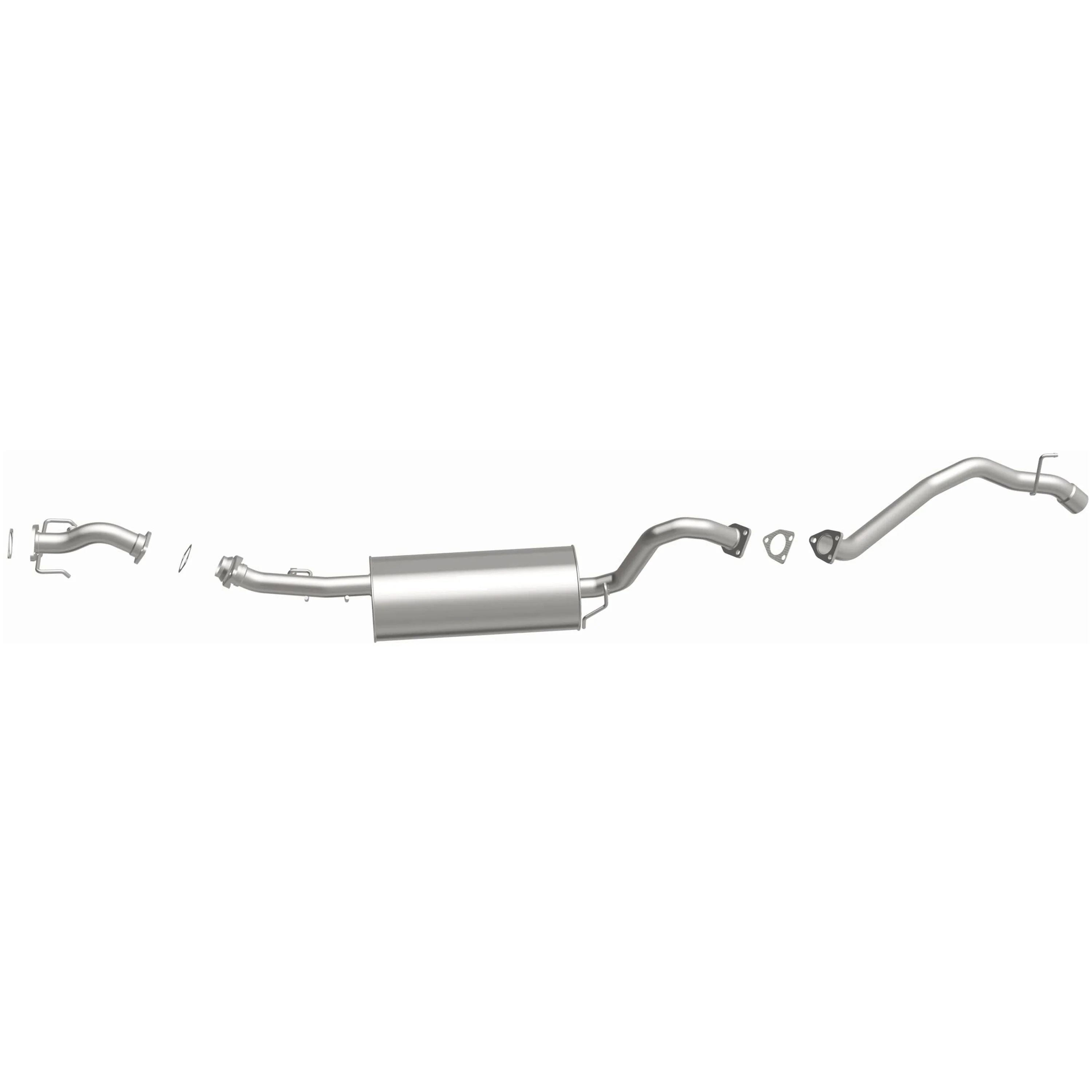 BRExhaust 2000-2003 Mitsubishi Montero Sport 3.5L | 2000-2003 Mitsubishi Montero Sport 3.0L Direct-Fit Exhaust System Kit 106-0551 - Image 5