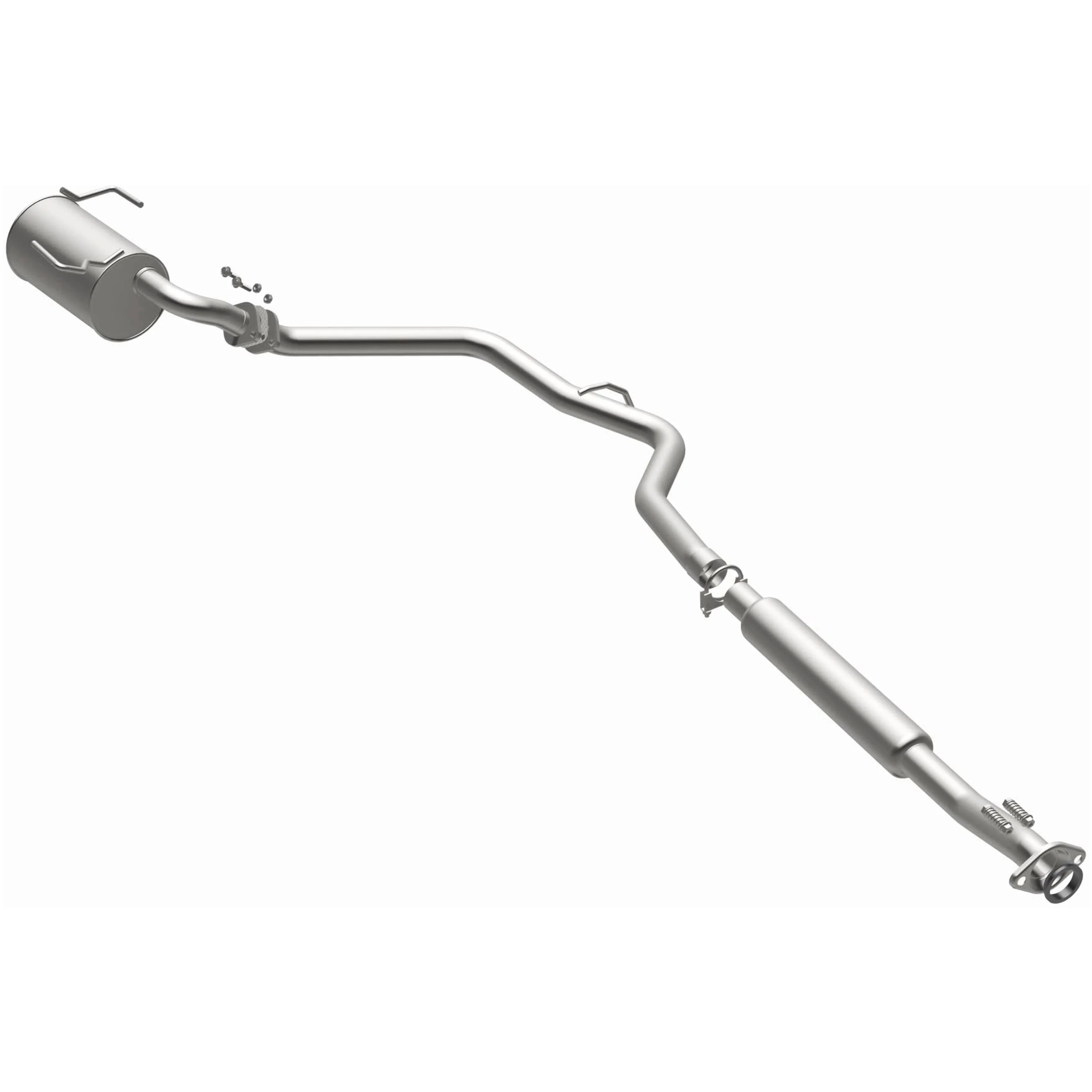 BRExhaust 2012-2016 Subaru Impreza 2.0L Direct-Fit Exhaust System Kit 106-0558 - Image 2