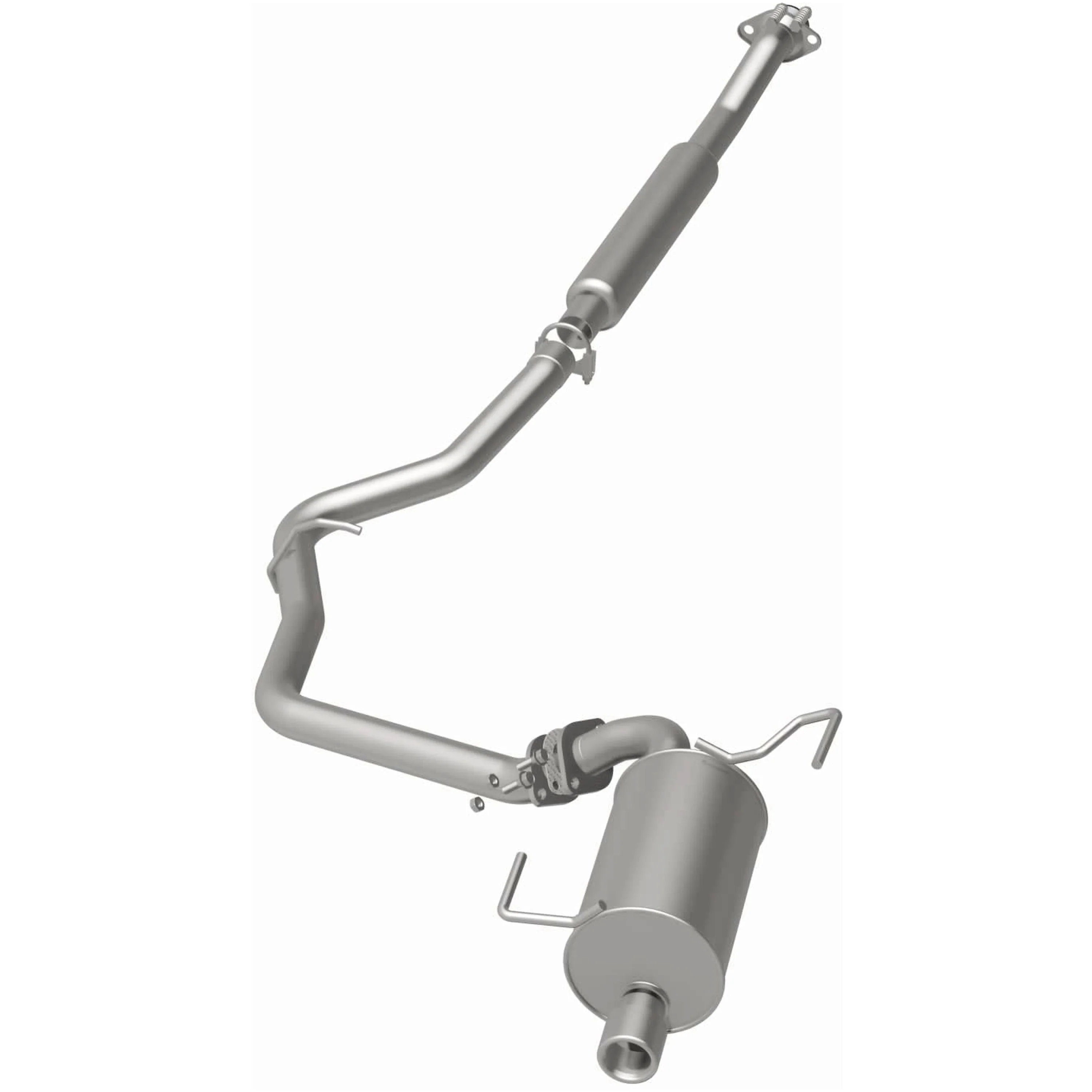 BRExhaust 2012-2016 Subaru Impreza 2.0L Direct-Fit Exhaust System Kit 106-0558 - Image 3