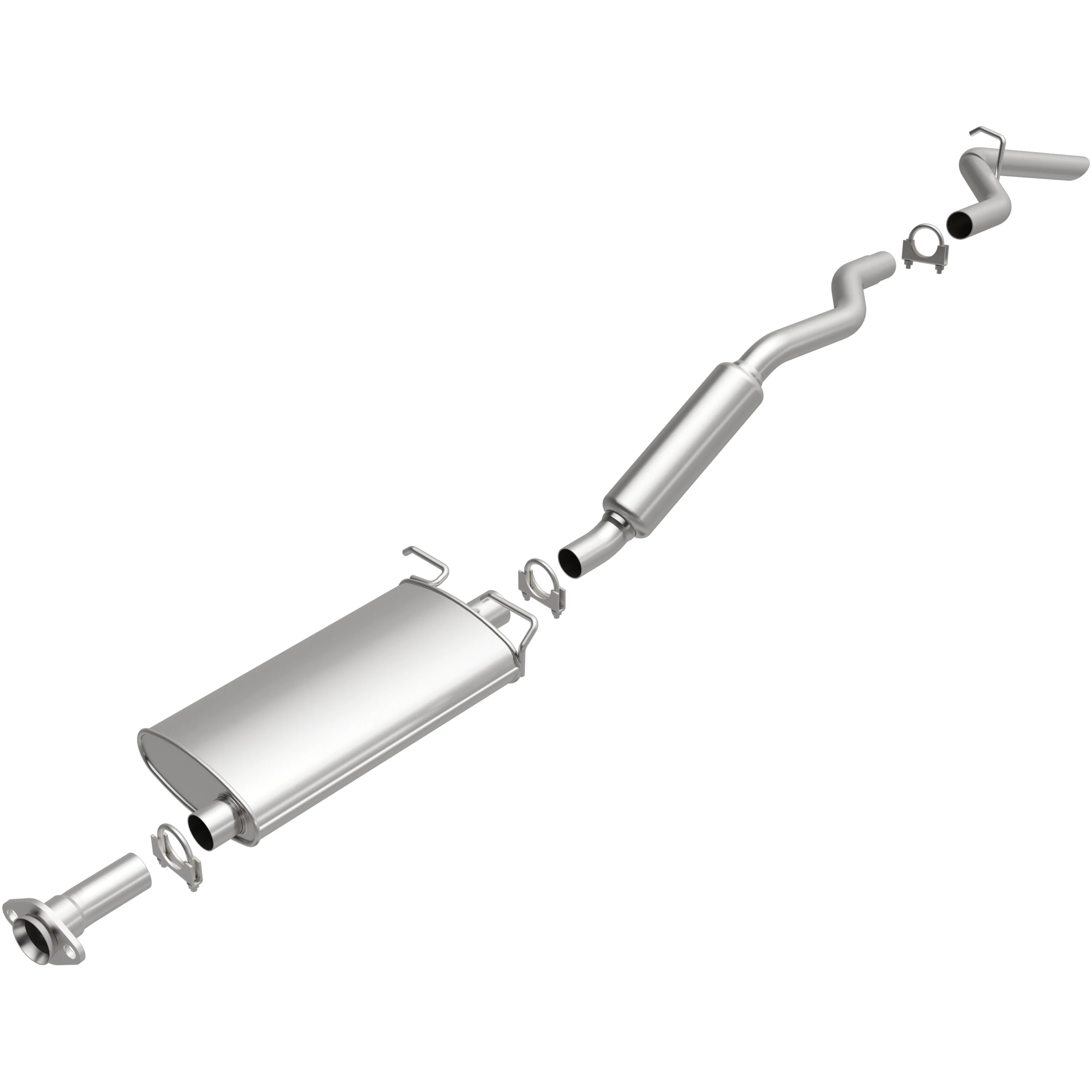 BRExhaust 2002-2003 Ford Explorer Sport 4.0L | 1999-2000 Ford Explorer 4.0L Direct-Fit Exhaust System Kit 106-0564 - Image 2