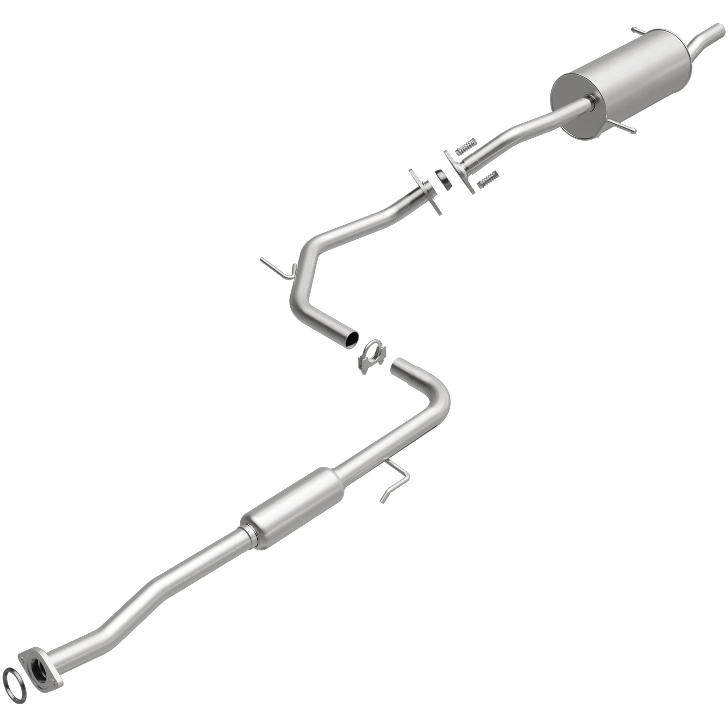 BRExhaust Direct-Fit Exhaust System Kit 106-0570 - Image 2
