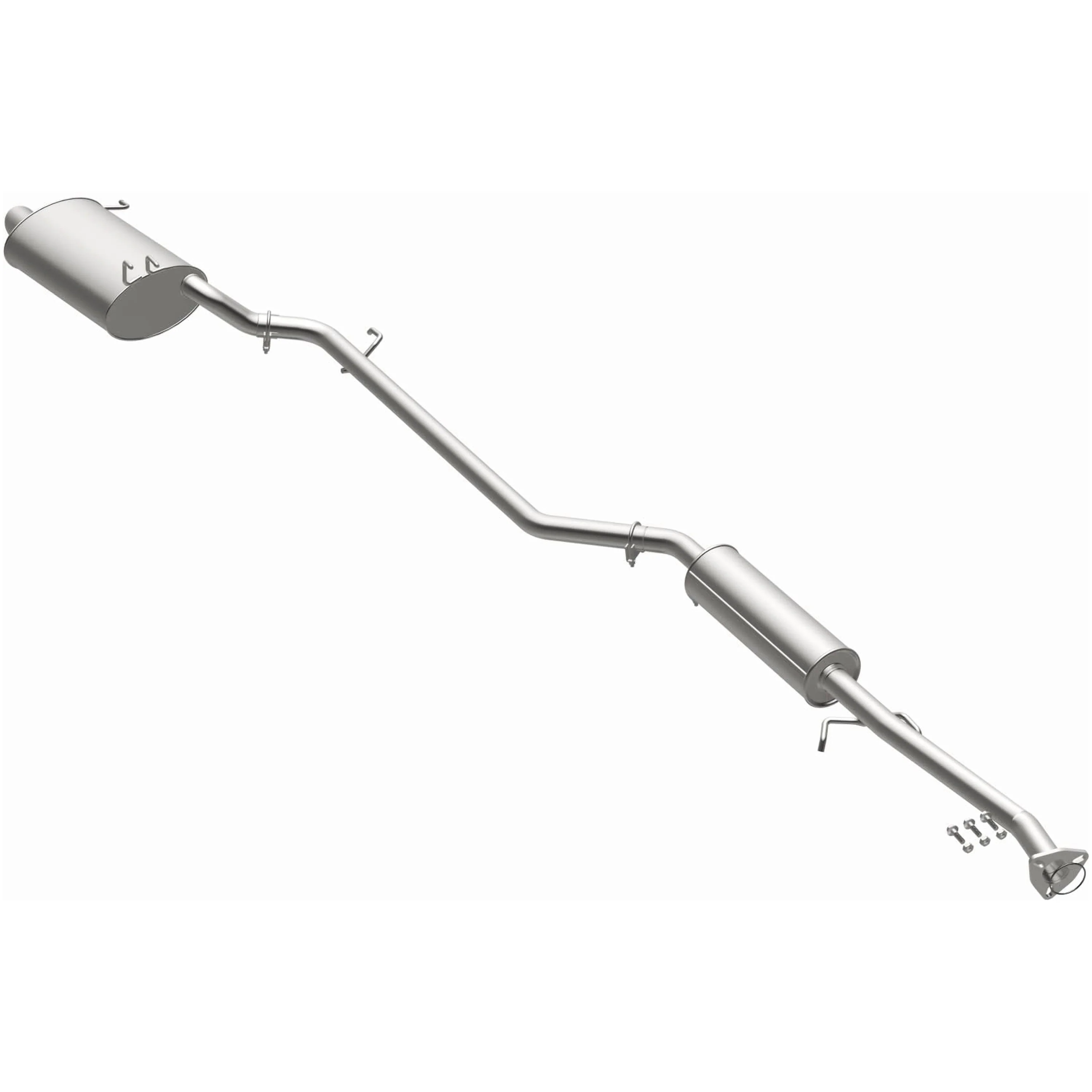 BRExhaust 2008-2012 Honda Accord 2.4L Direct-Fit Exhaust System Kit 106-0572 - Image 2
